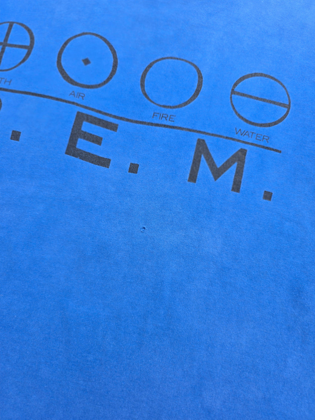 1980s R.E.M Metal Shirt Large