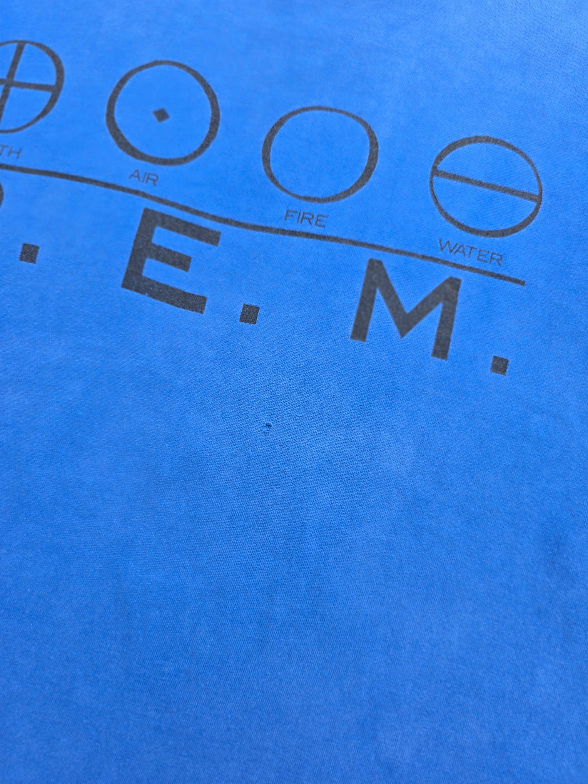 1980s R.E.M Metal Shirt Large