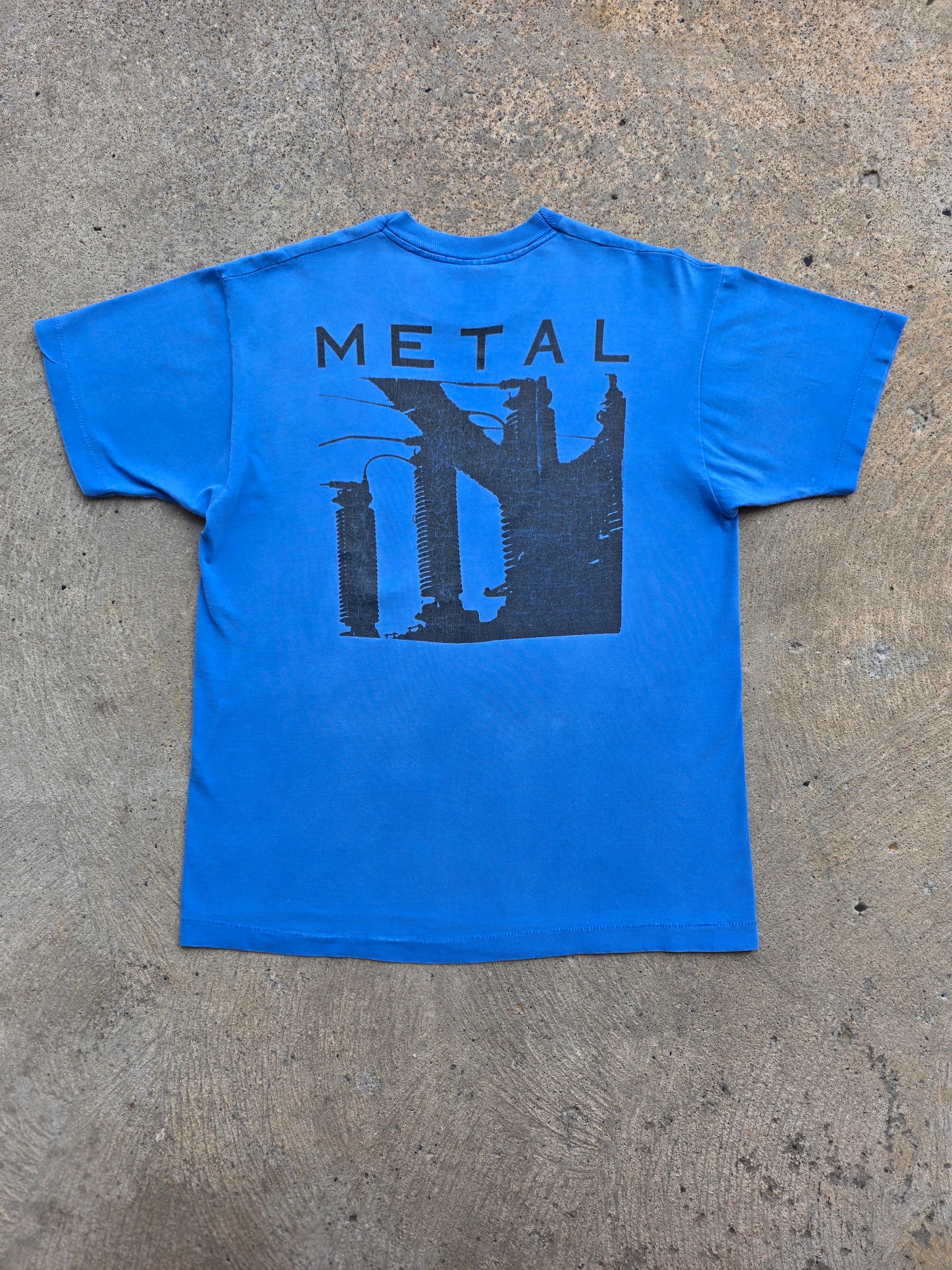 1980s R.E.M Metal Shirt Large