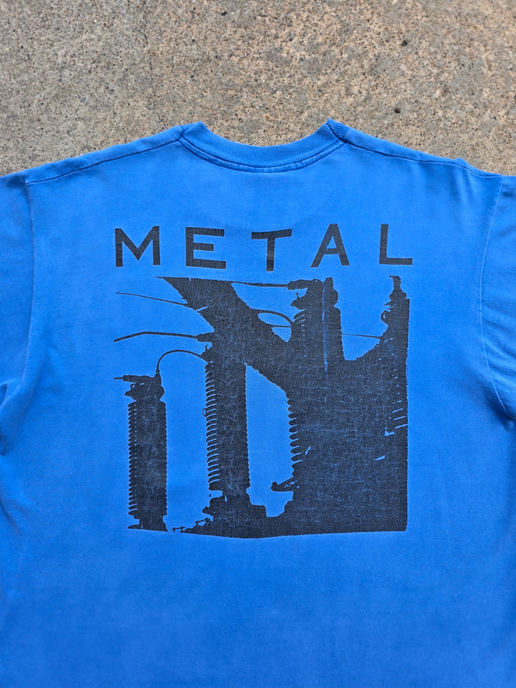1980s R.E.M Metal Shirt Large