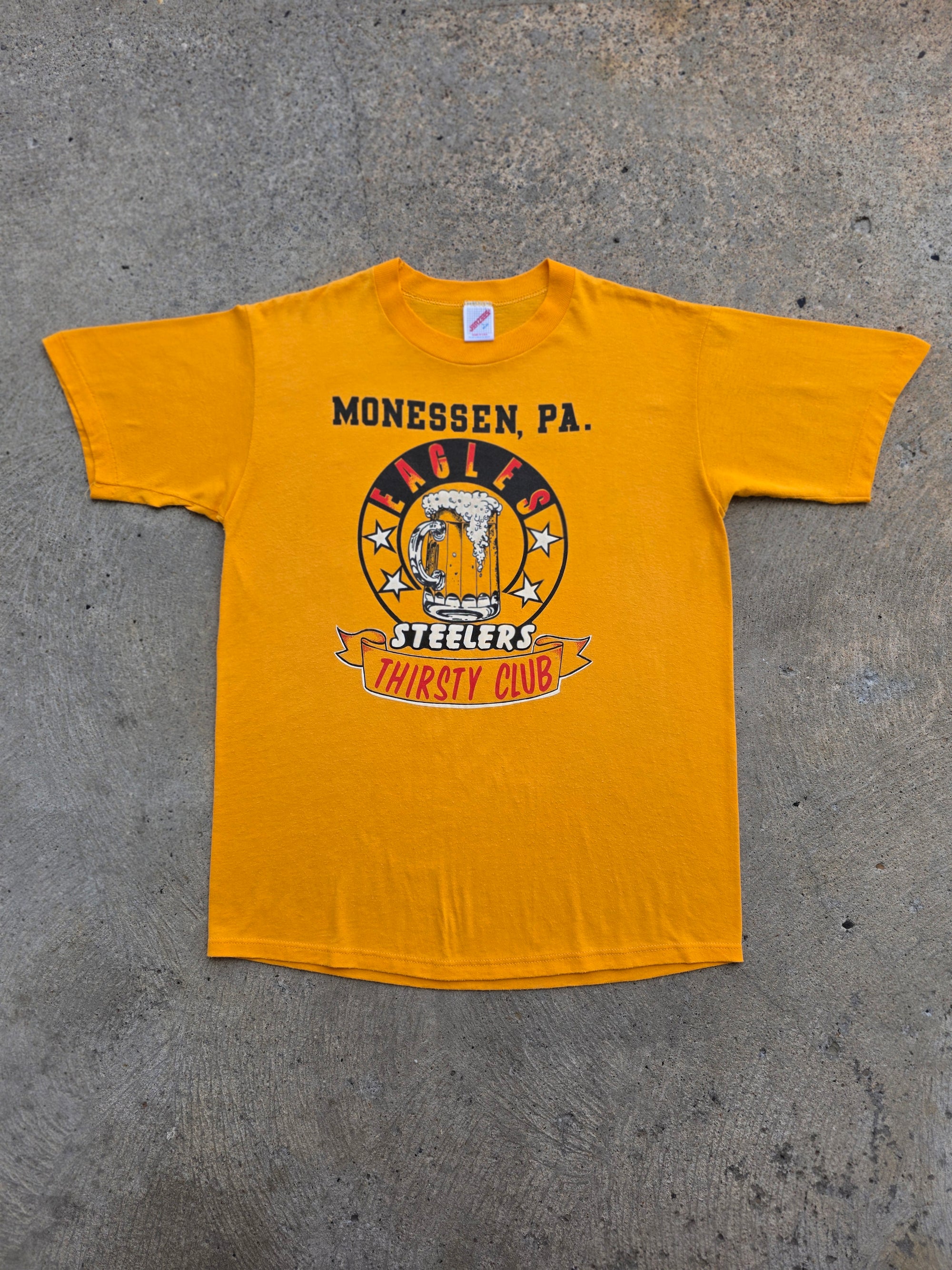 1980s Steelers Local Bar Monessen Pa Shirt Large