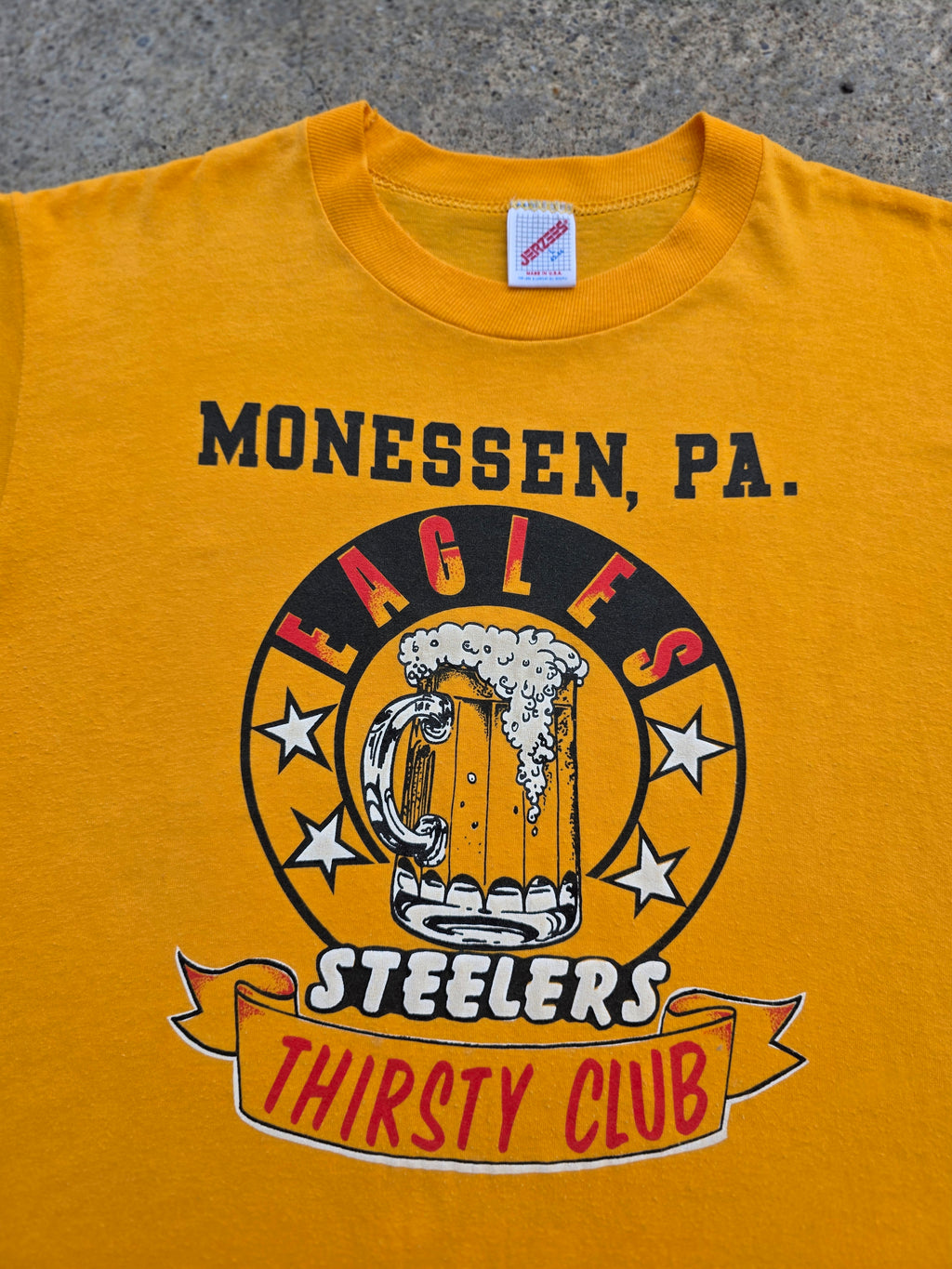 1980s Steelers Local Bar Monessen Pa Shirt Large