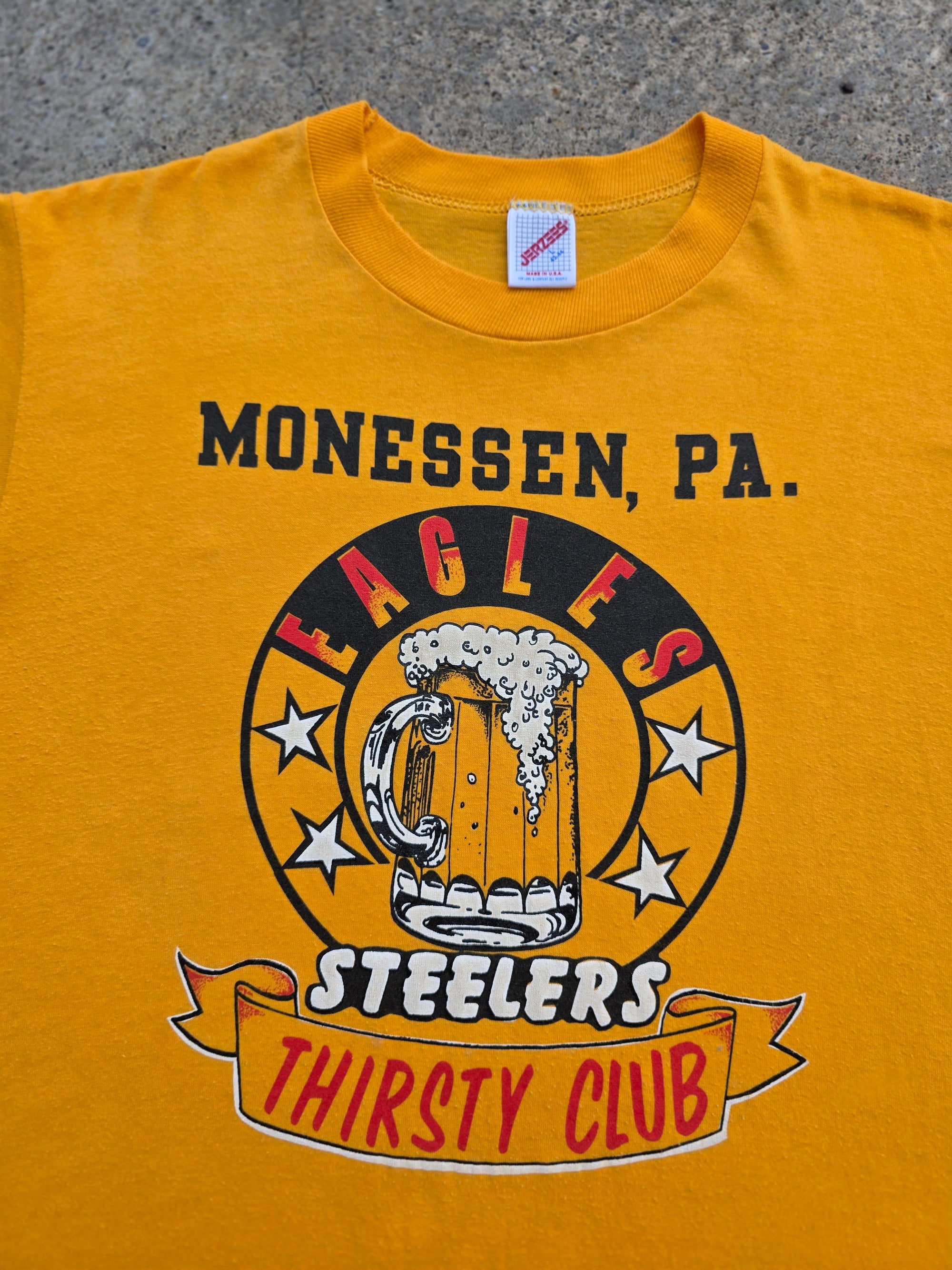 1980s Steelers Local Bar Monessen Pa Shirt Large