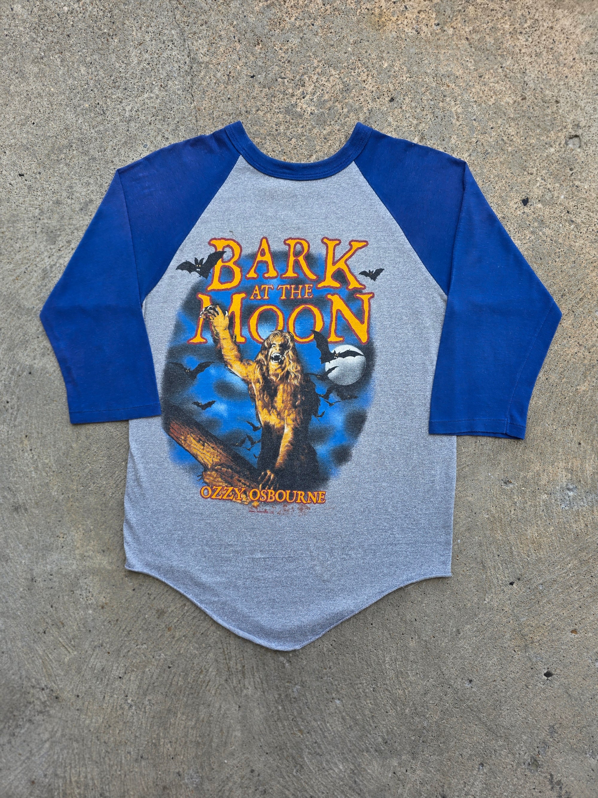 1984 Ozzy Osbourne "Bark At The Moon" Shirt Large