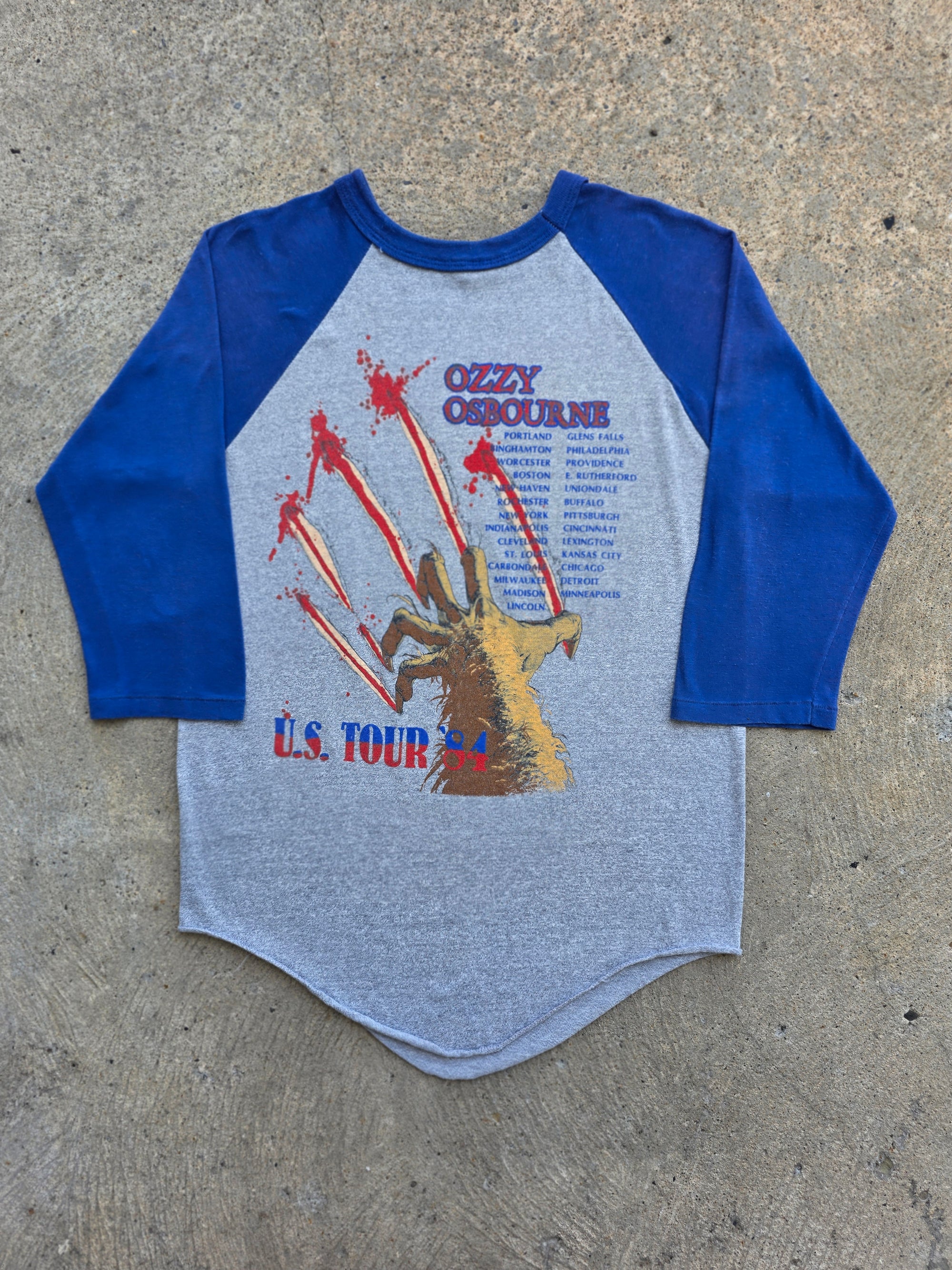 1984 Ozzy Osbourne "Bark At The Moon" Shirt Large