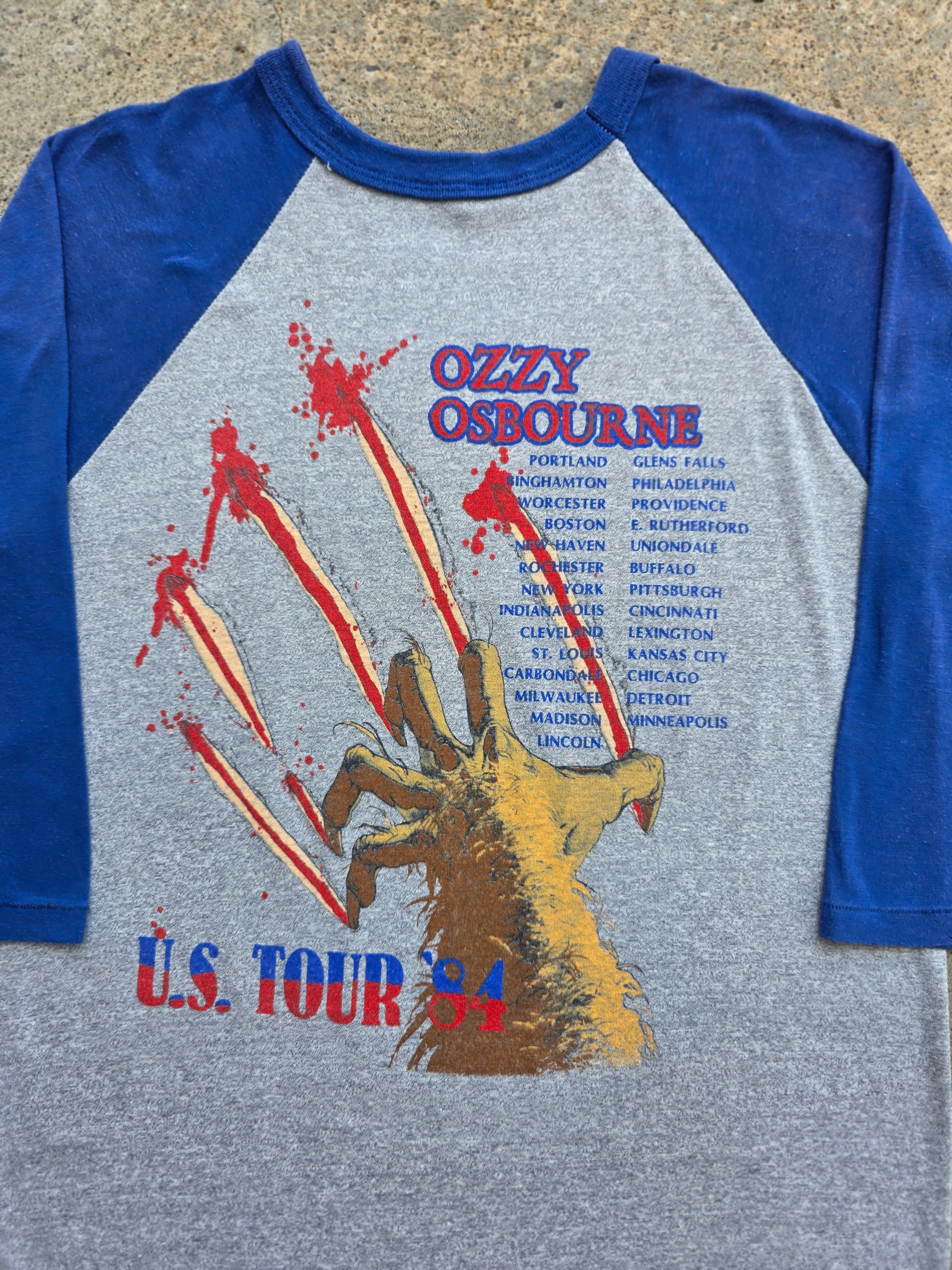 1984 Ozzy Osbourne "Bark At The Moon" Shirt Large