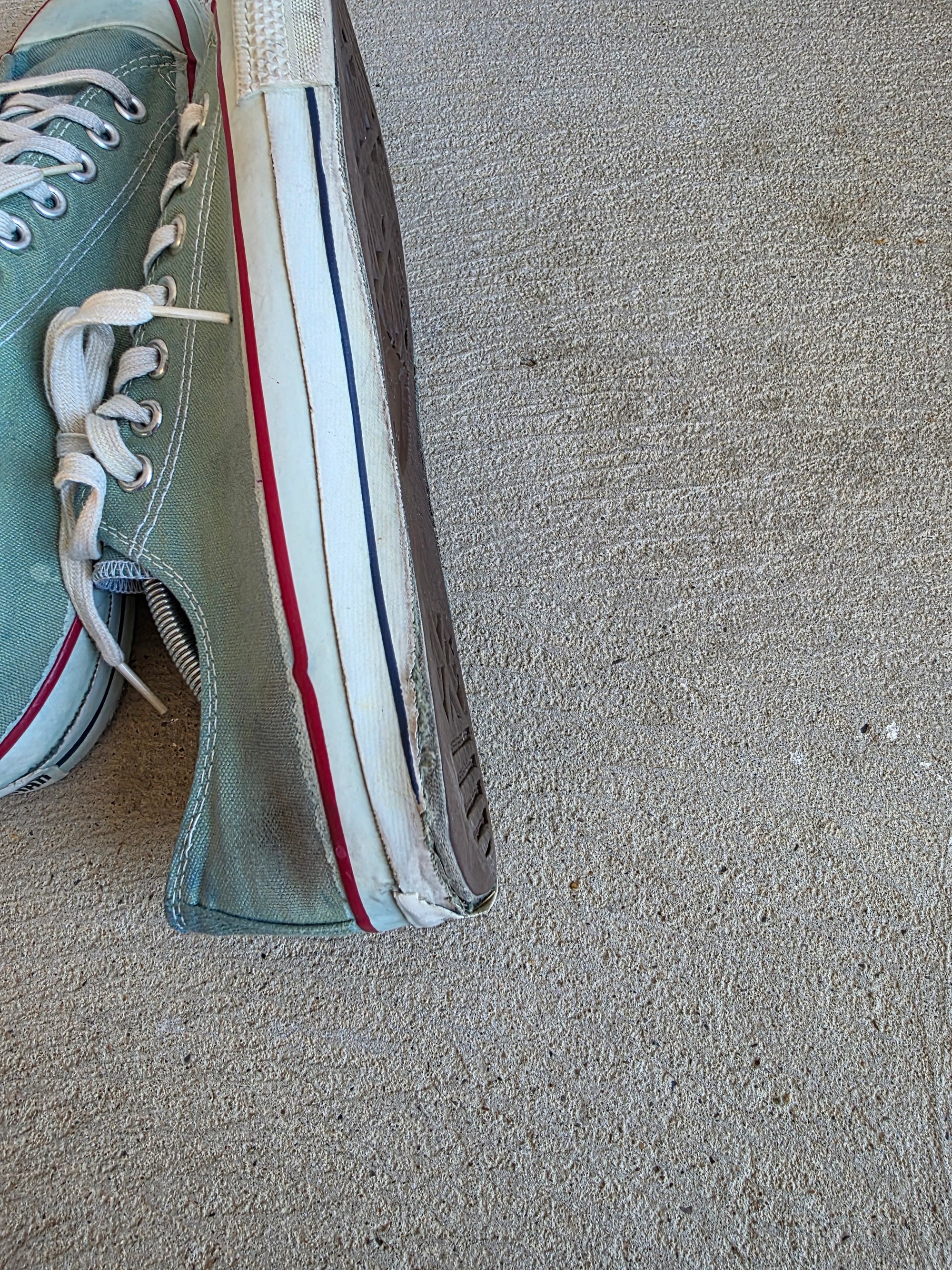 Usa Converse Size 10 Custom Dyed