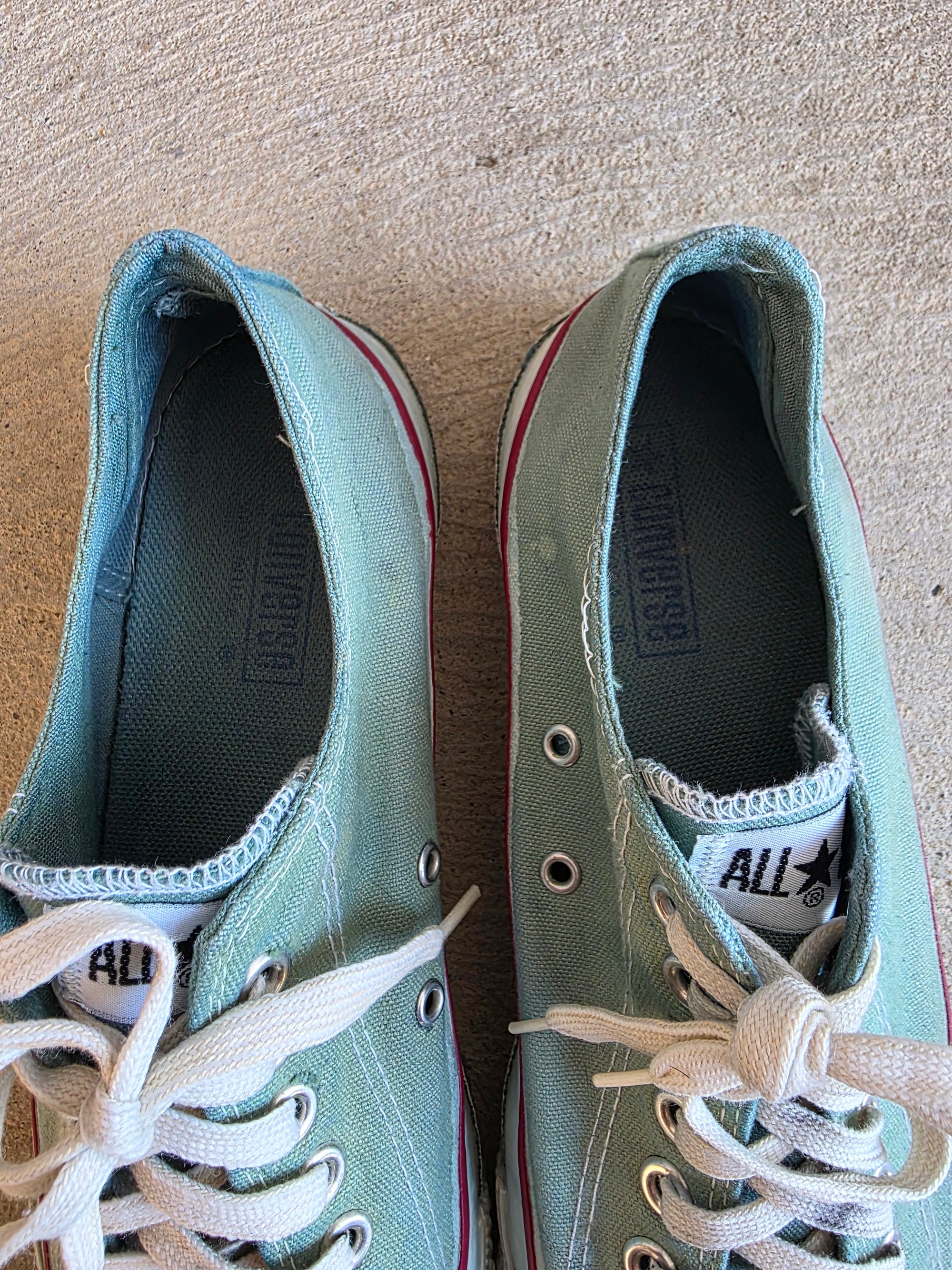 Usa Converse Size 10 Custom Dyed