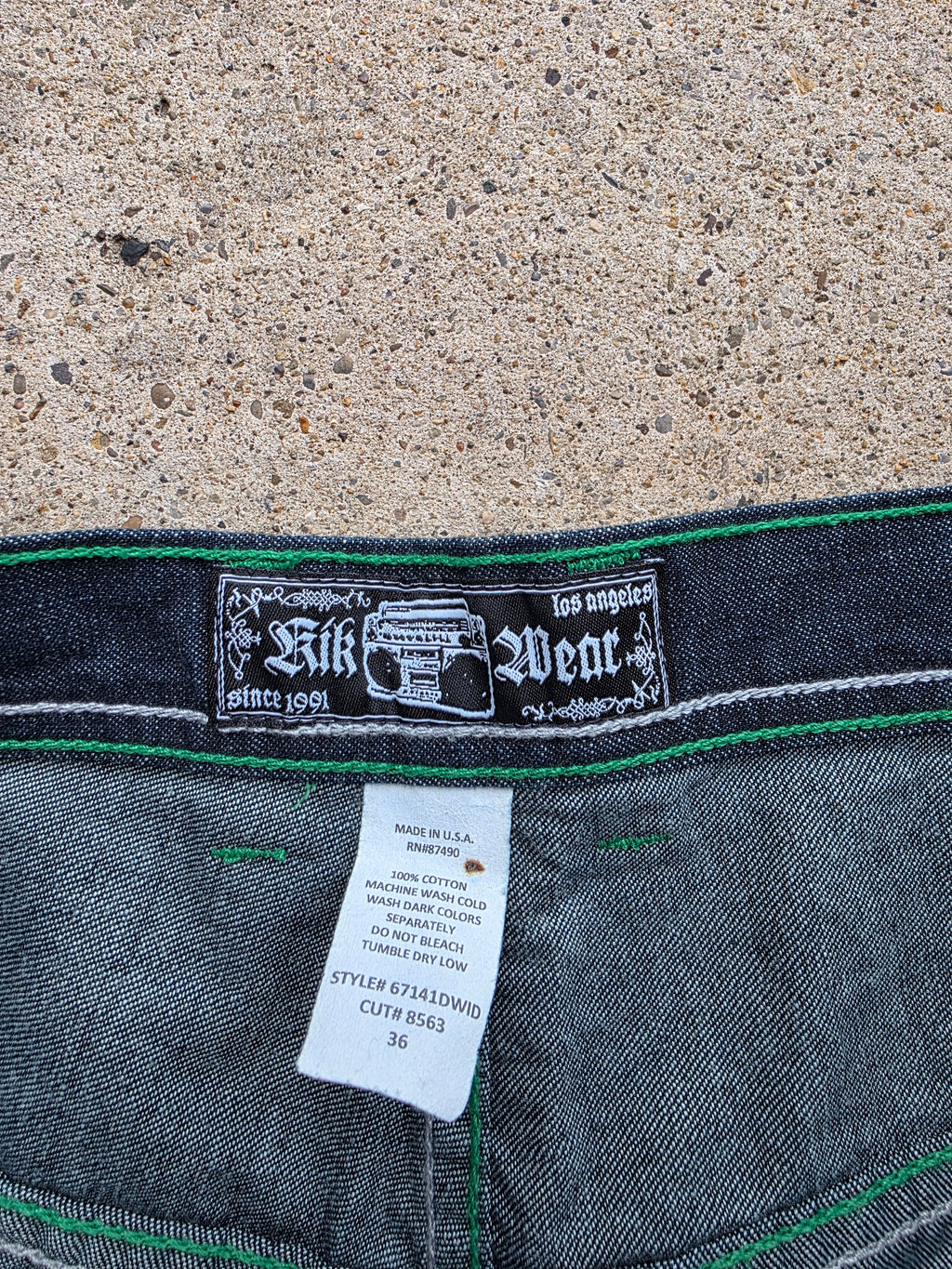 1990s Kikwear Jeans 36 Super Baggy