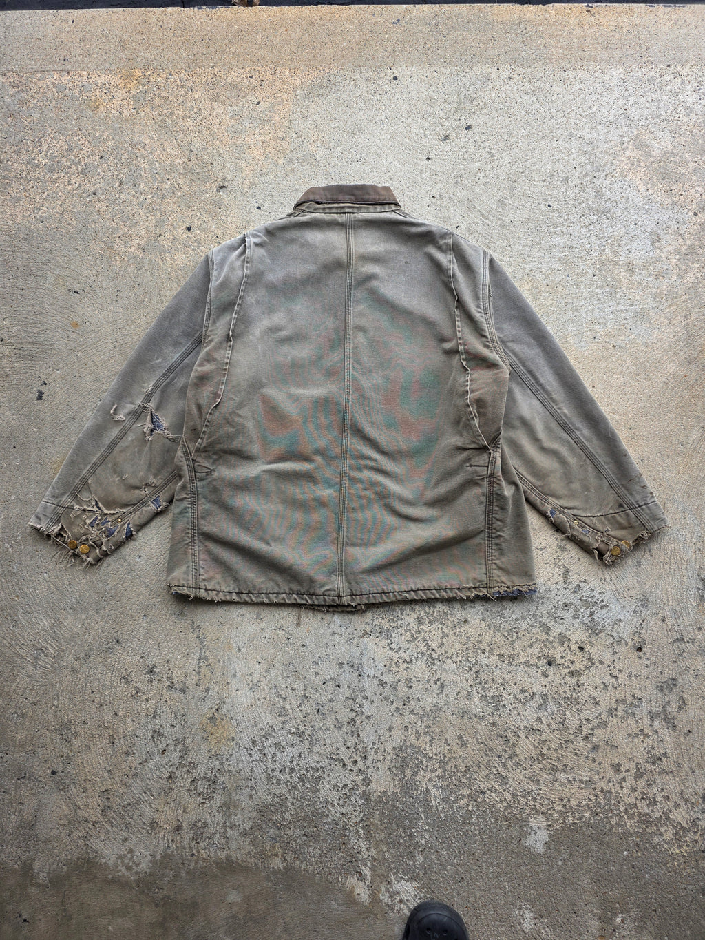 1990s Carhartt Barn Coat Brown XL