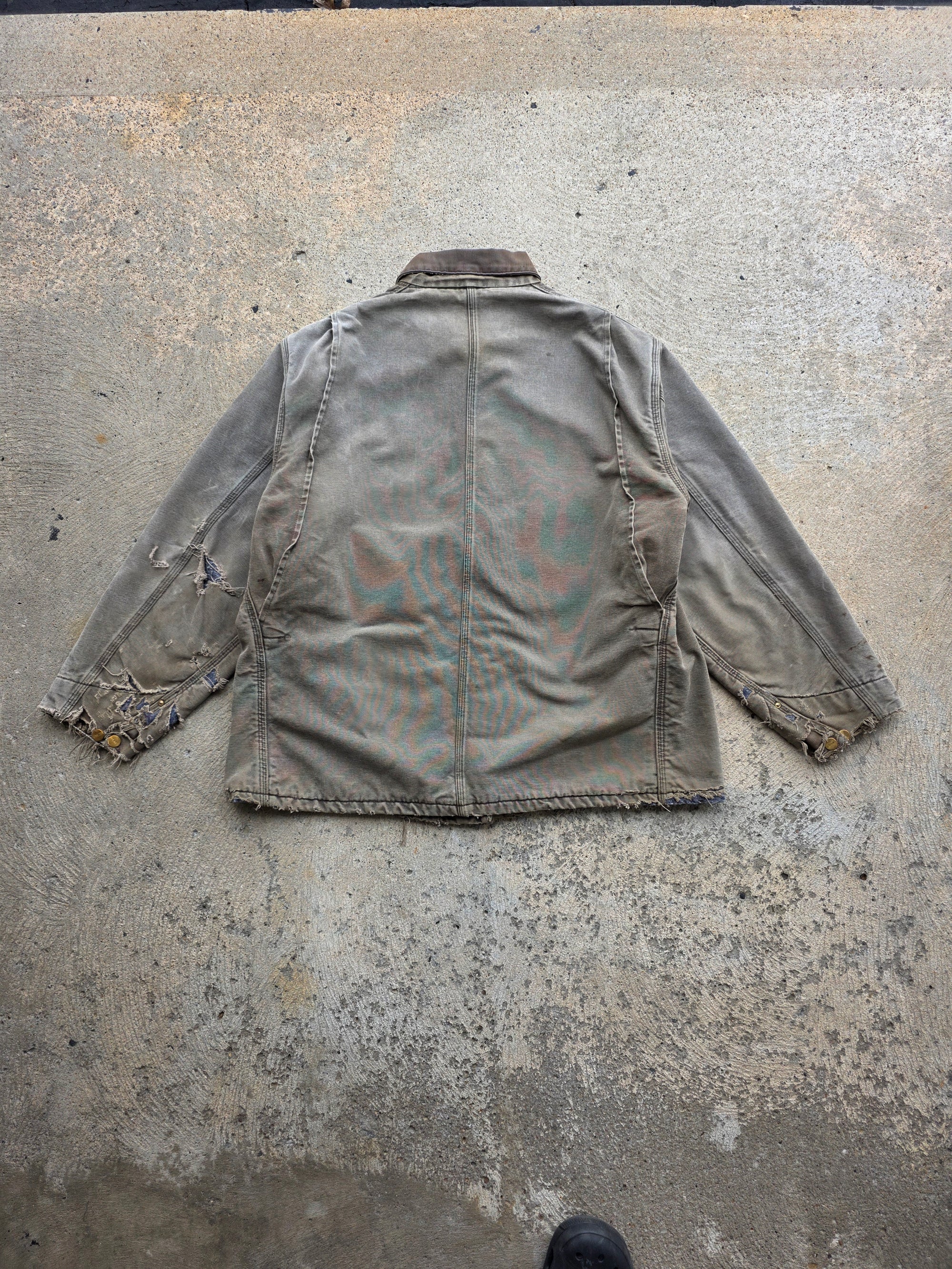 1990s Carhartt Barn Coat Brown XL