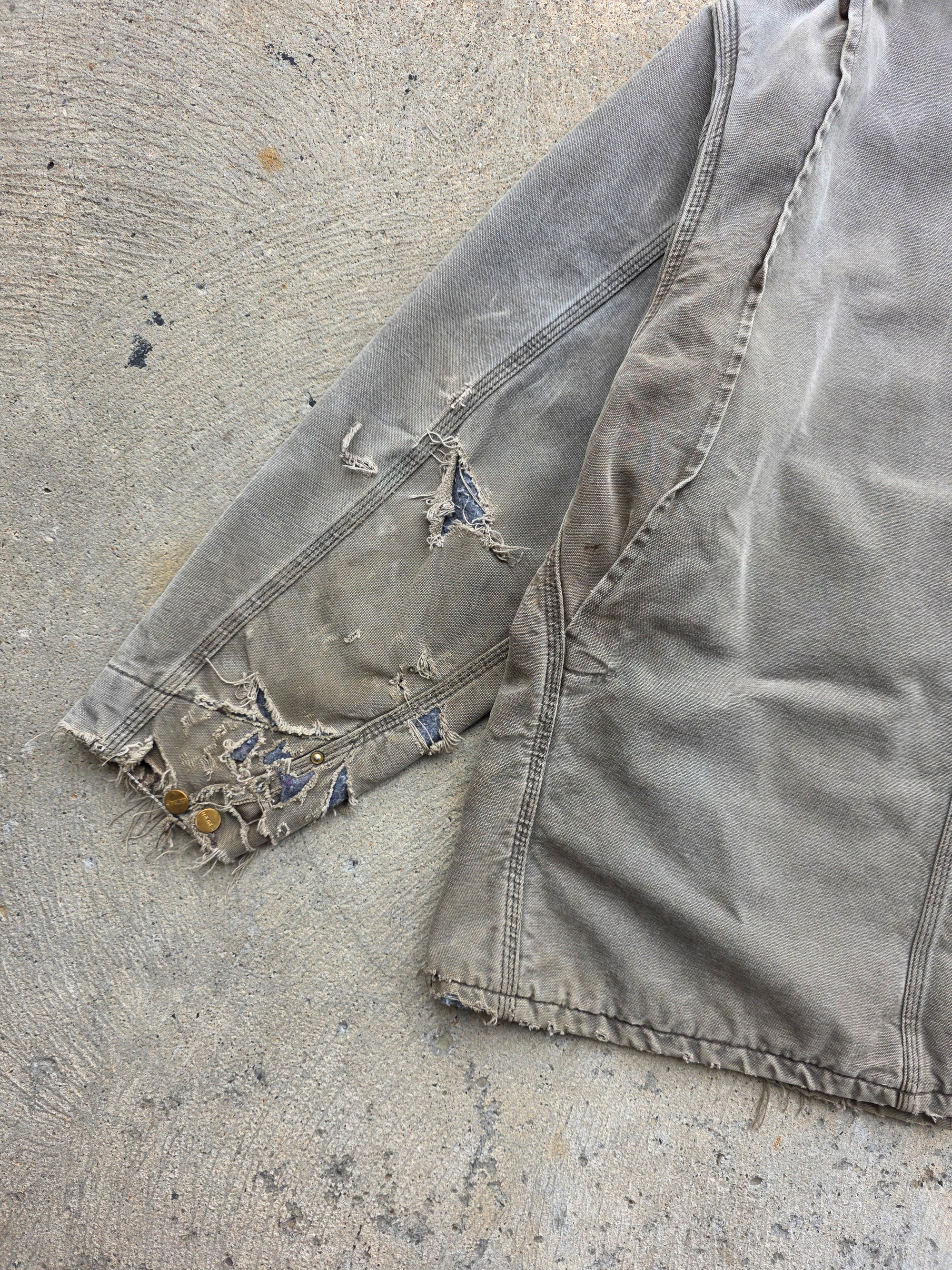 1990s Carhartt Barn Coat Brown XL
