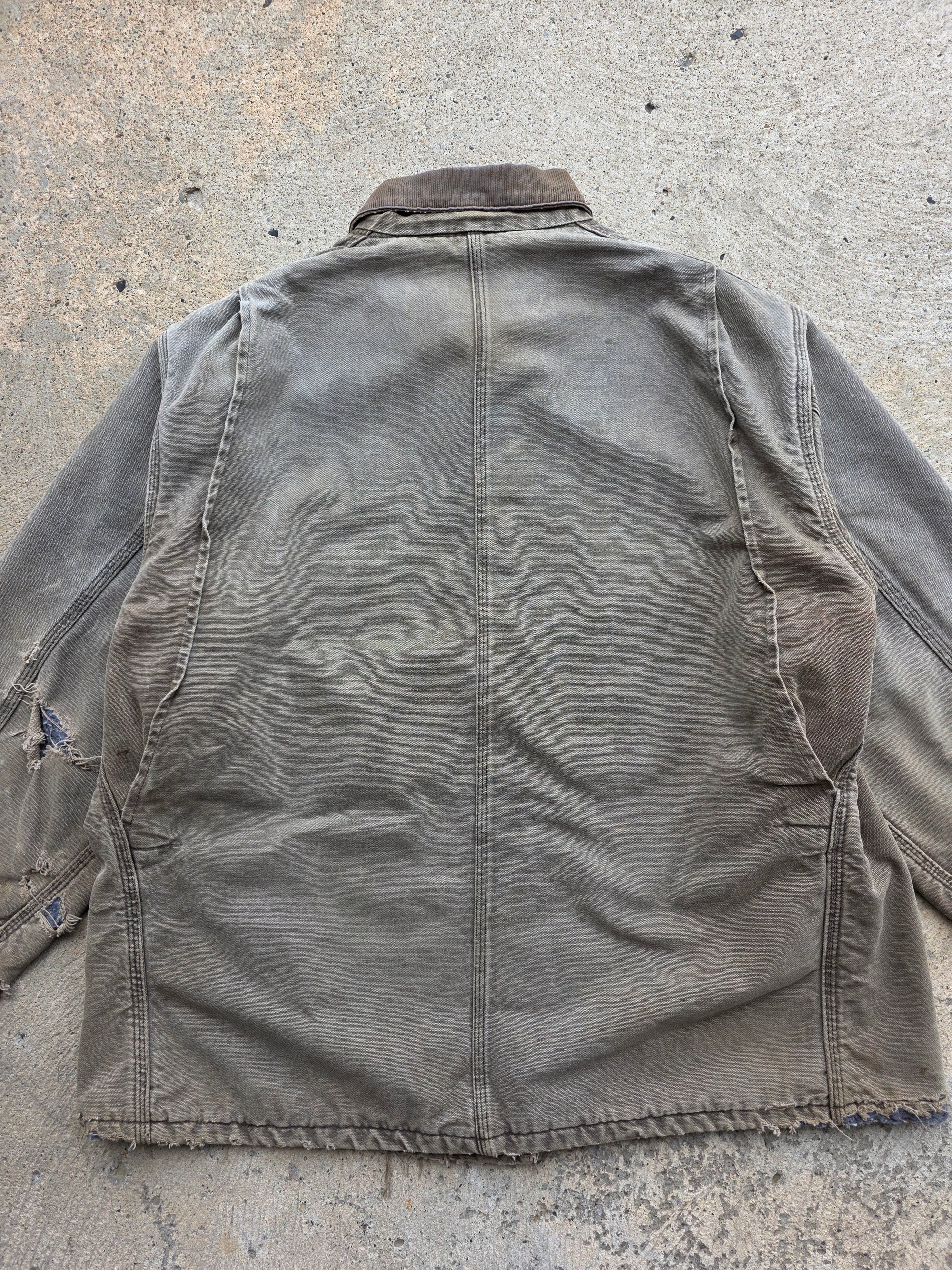 1990s Carhartt Barn Coat Brown XL