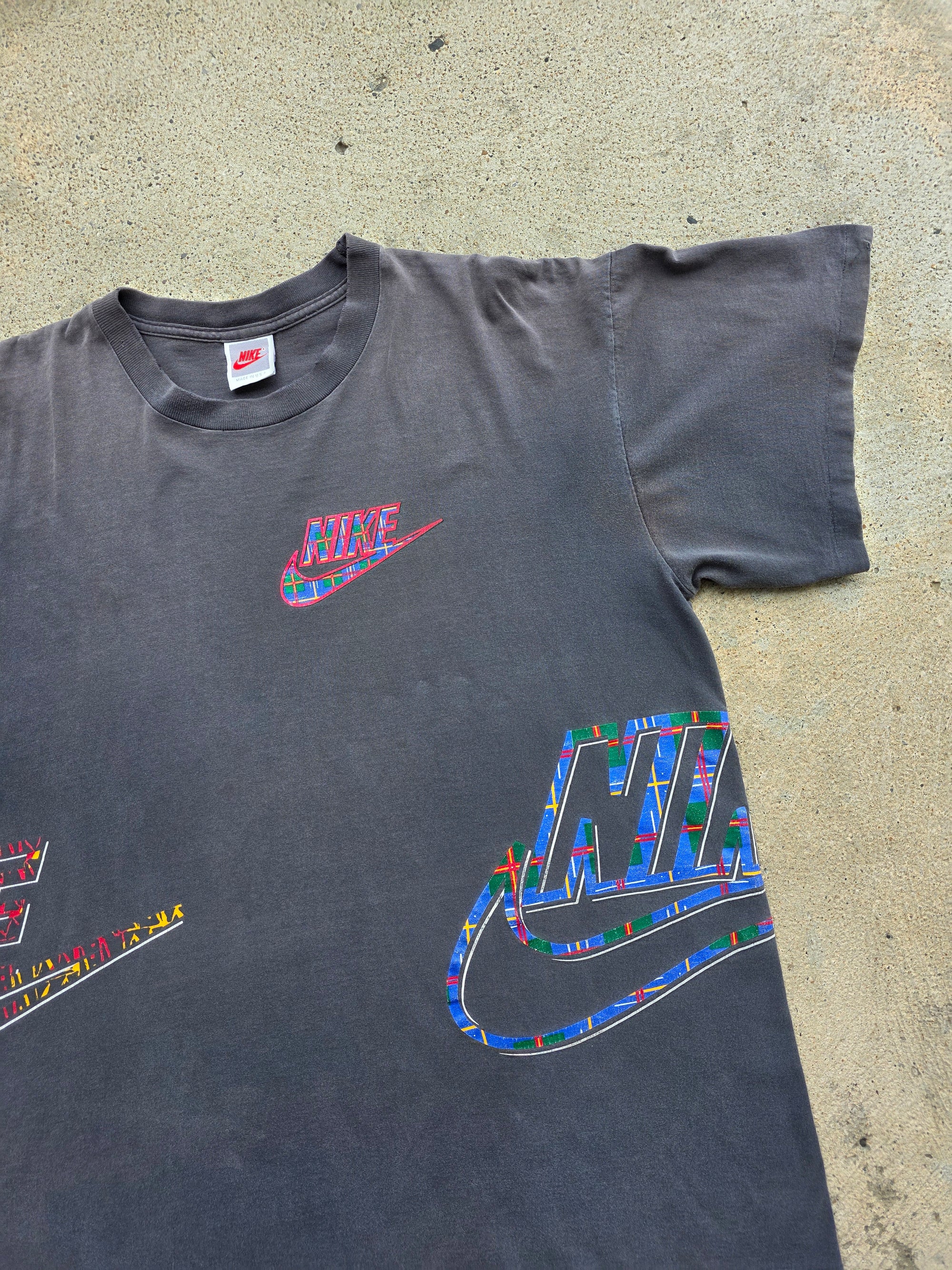 1980s Nike Wraparound Print Large