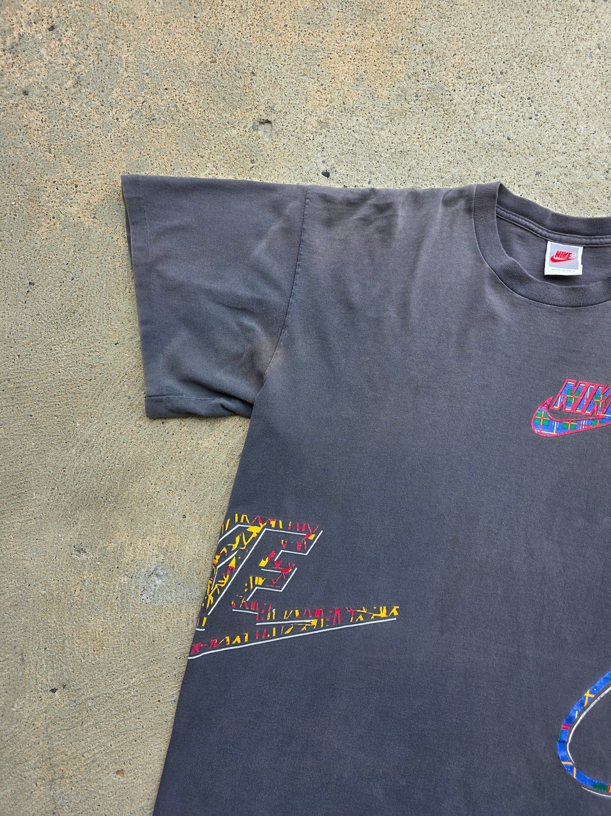 1980s Nike Wraparound Print Large