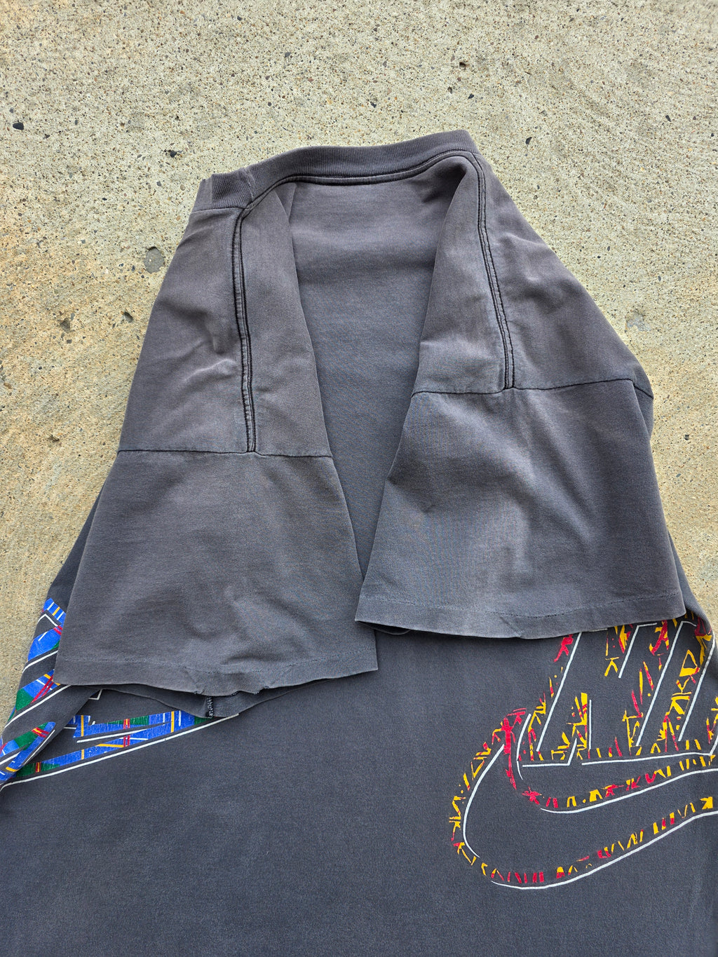 1980s Nike Wraparound Print Large