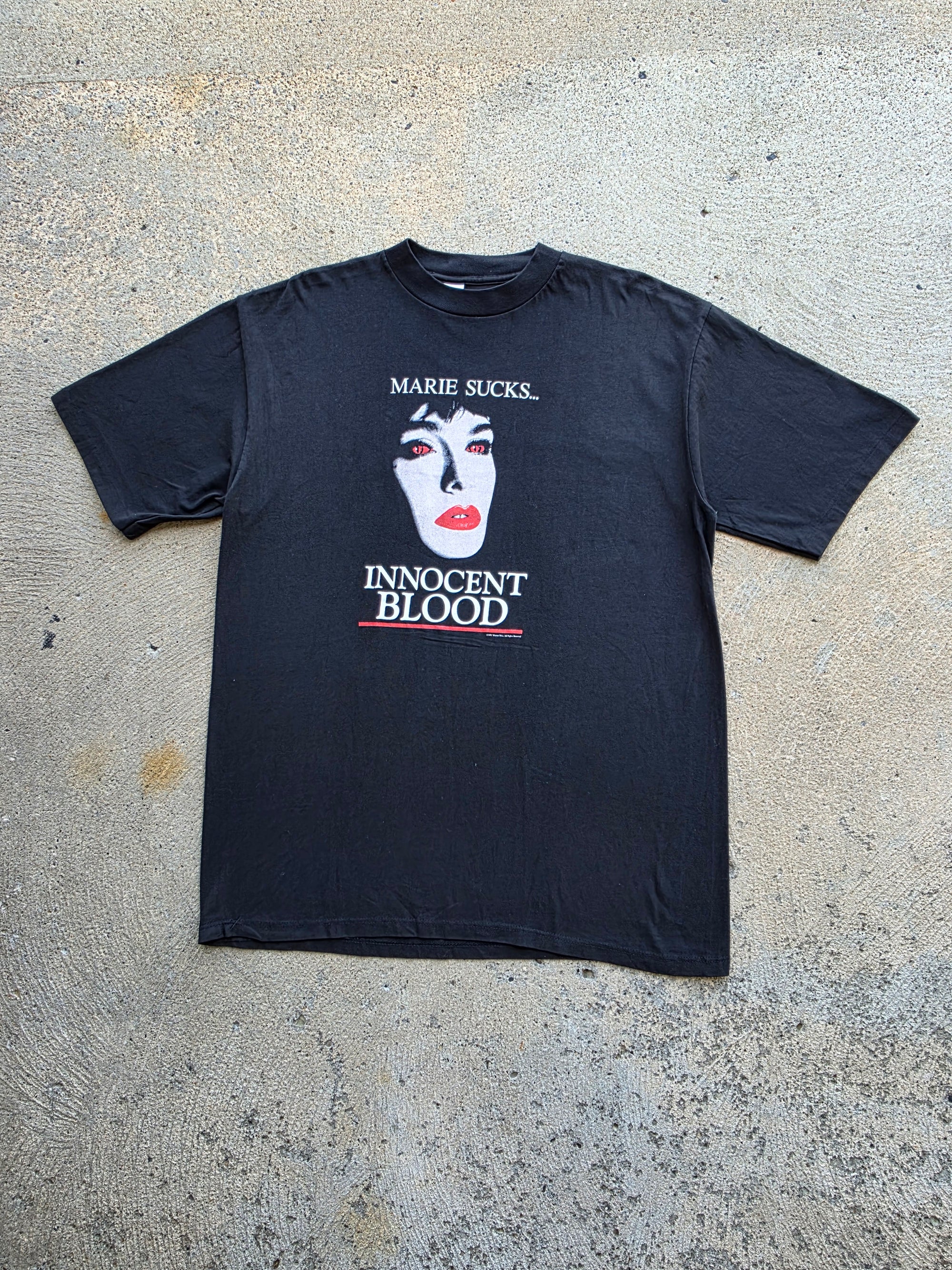 1992 Innocent Blood Horror Shirt XL