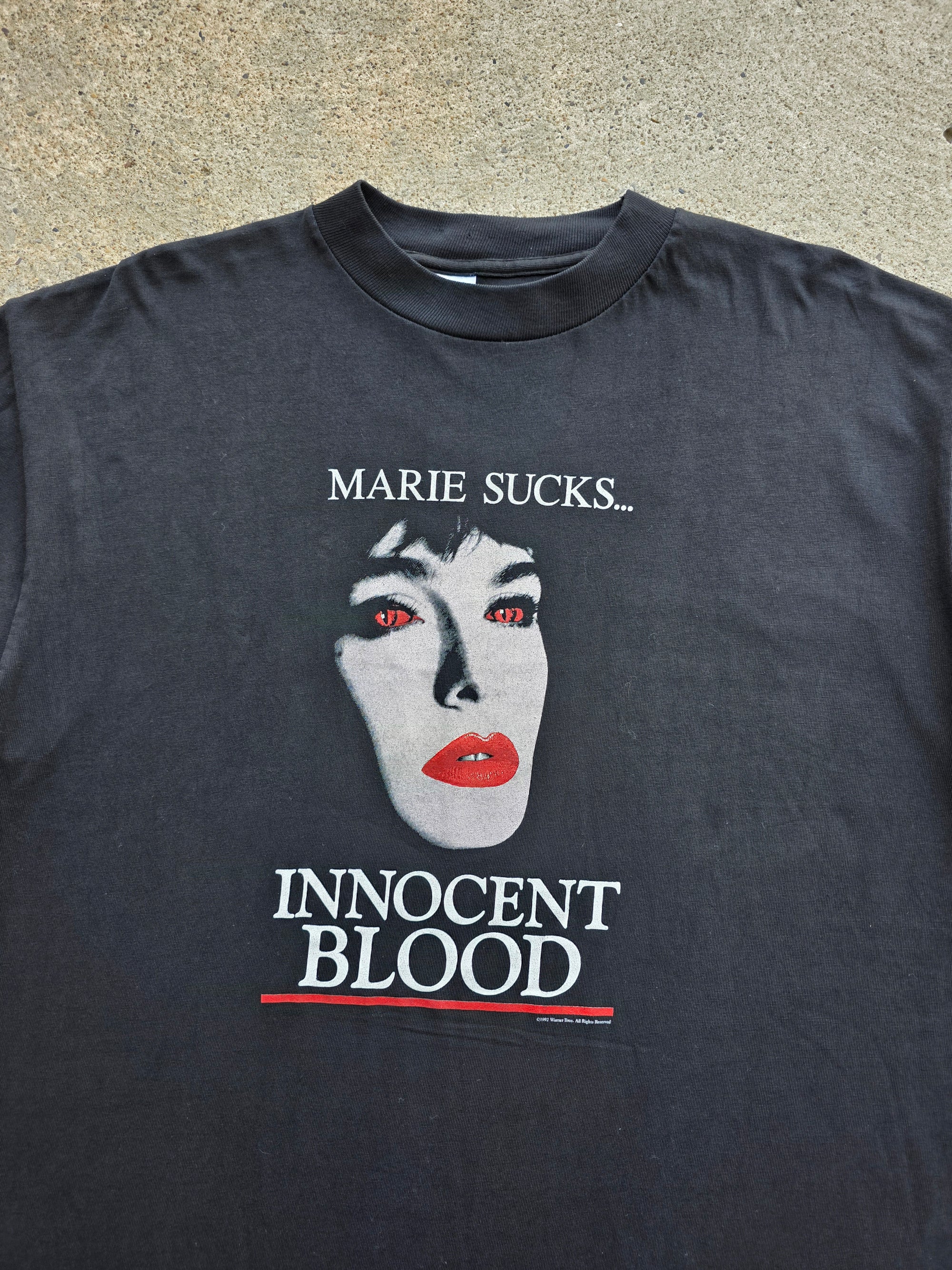 1992 Innocent Blood Horror Shirt XL
