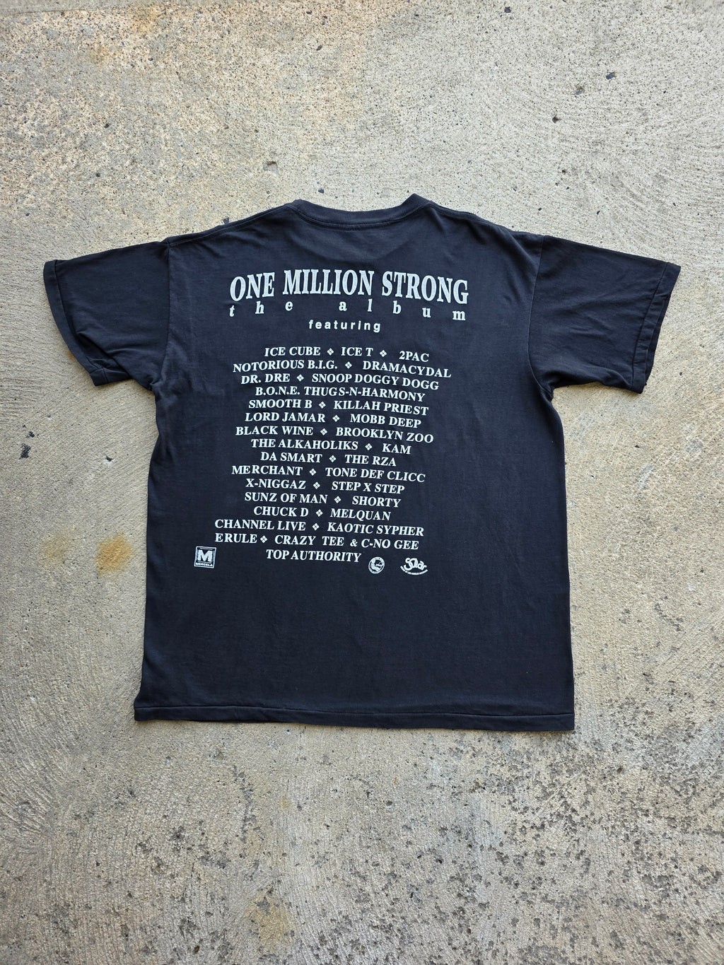 1990s One Million Strong The Album Shirt XL