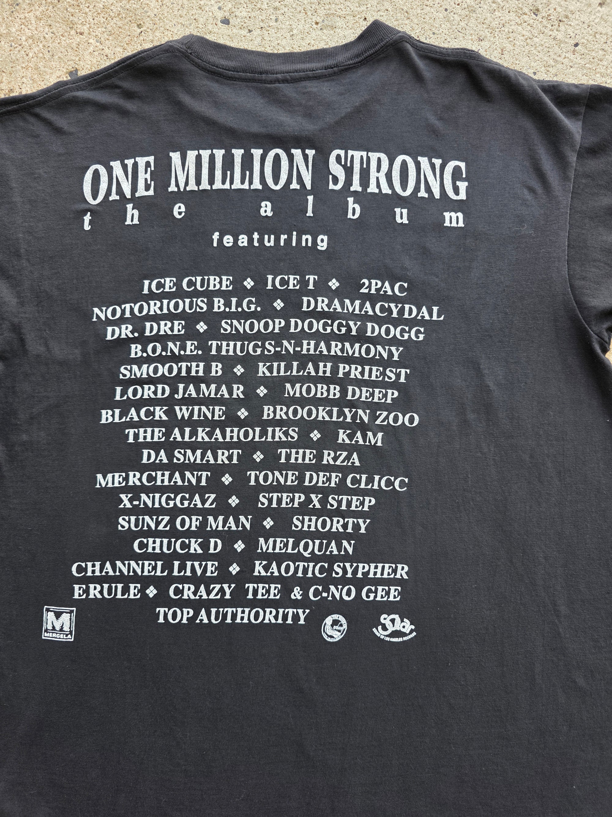 1990s One Million Strong The Album Shirt XL