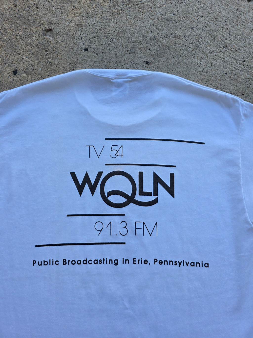 1990s No Jacket Required WQLN Erie Pa Deadstock Shirt Large
