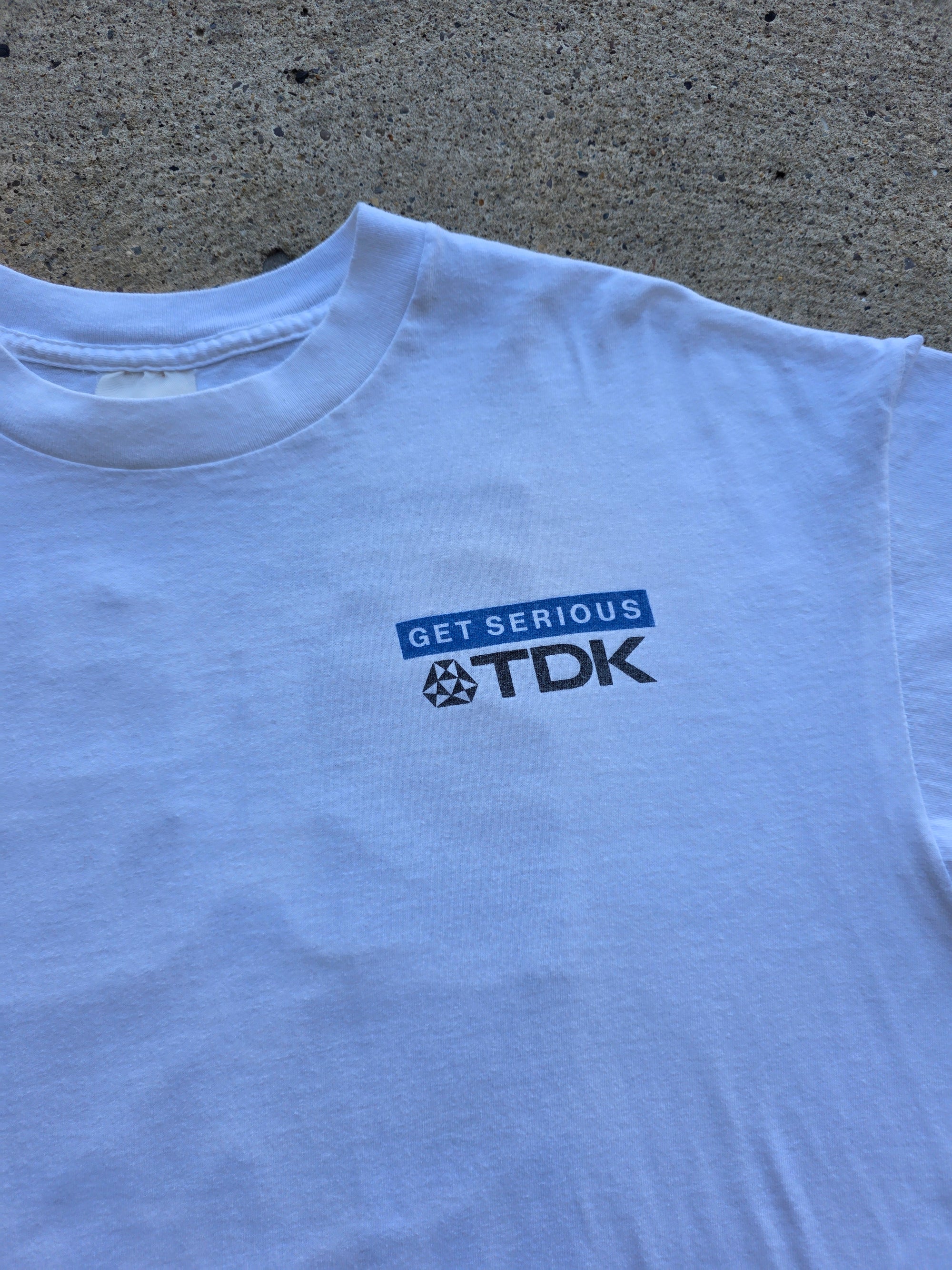 1990s TDK Get Serious Shirt XL
