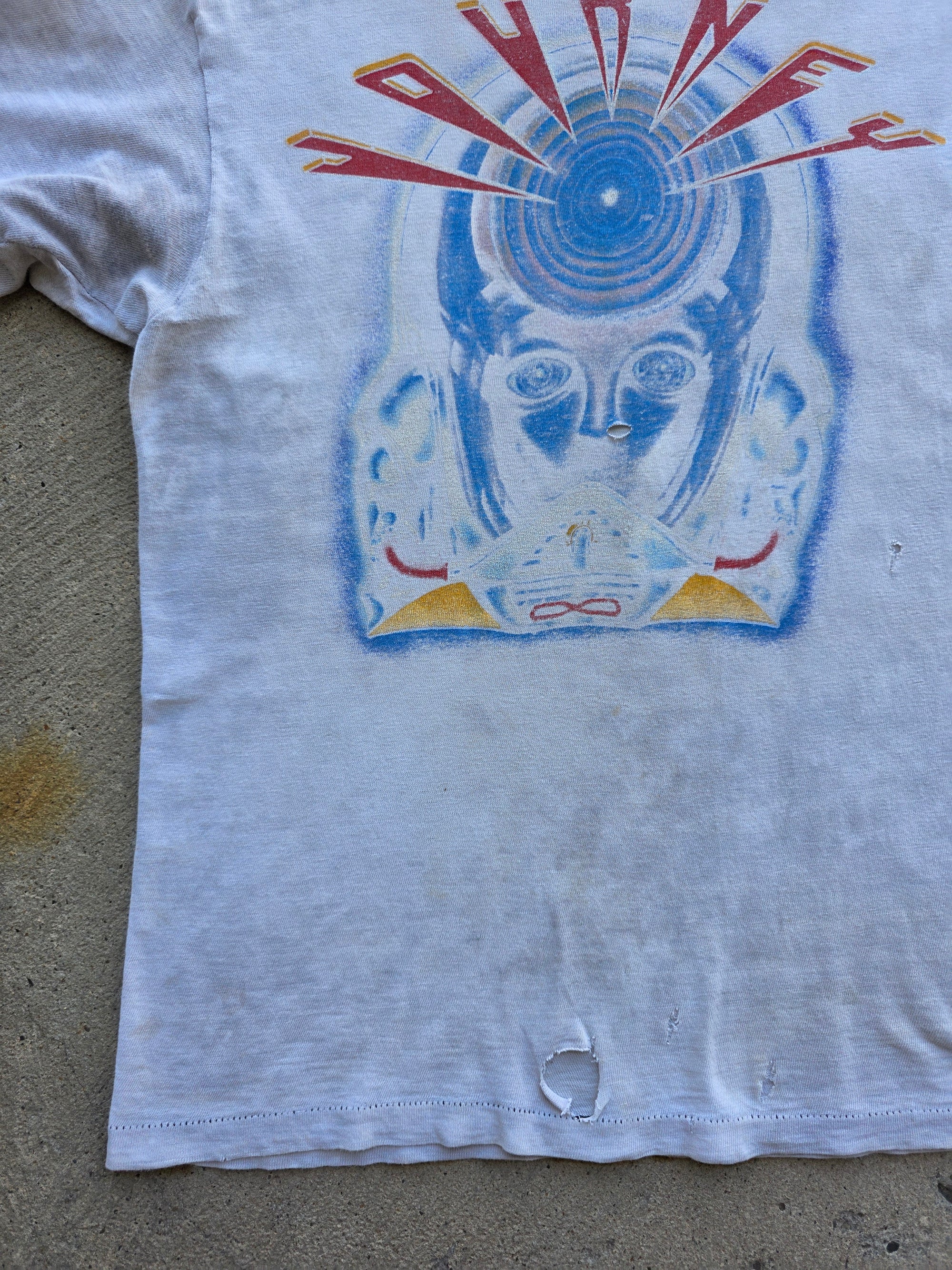 1983 Journey Frontiers World Tour Shirt Large