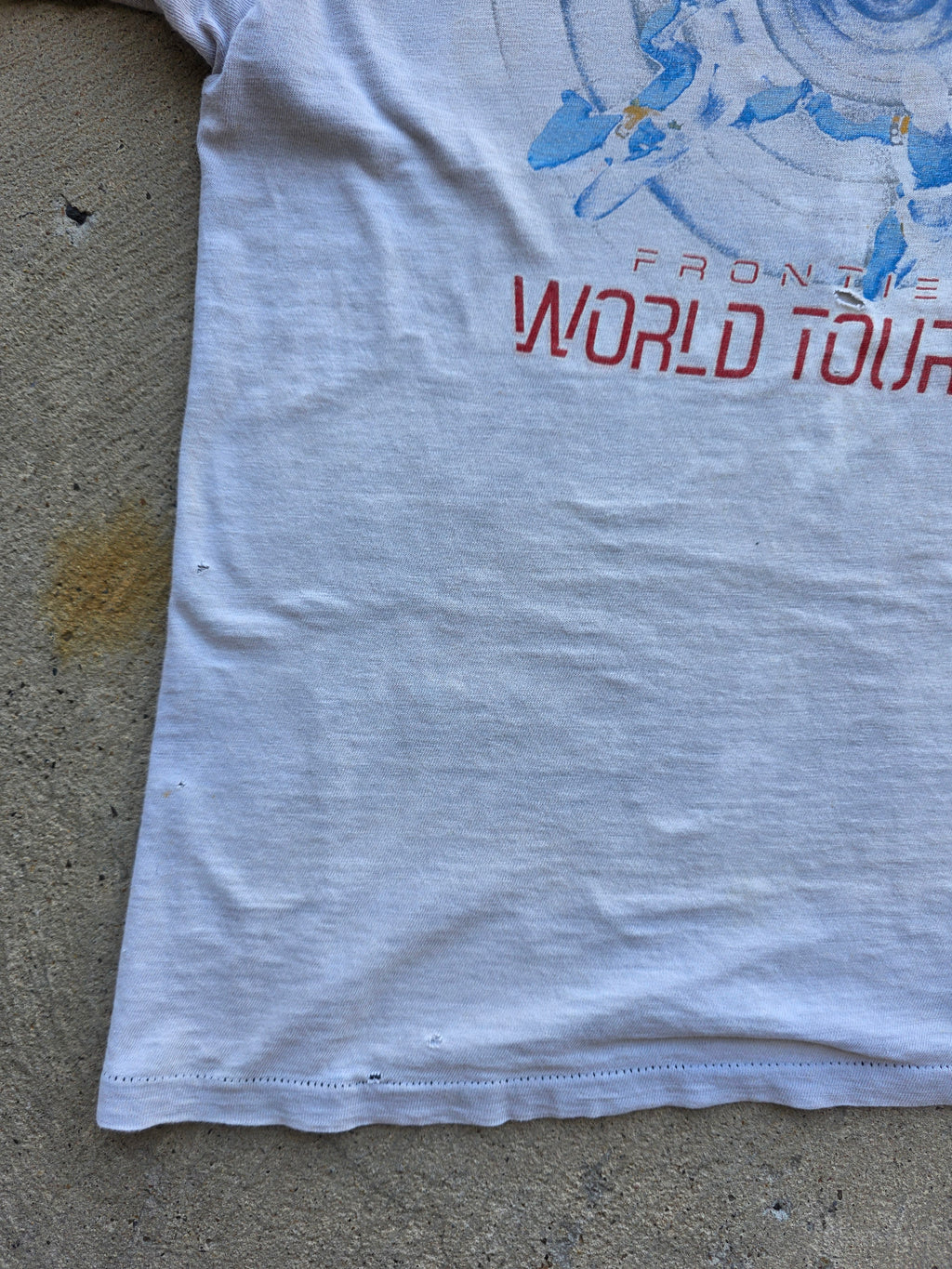 1983 Journey Frontiers World Tour Shirt Large