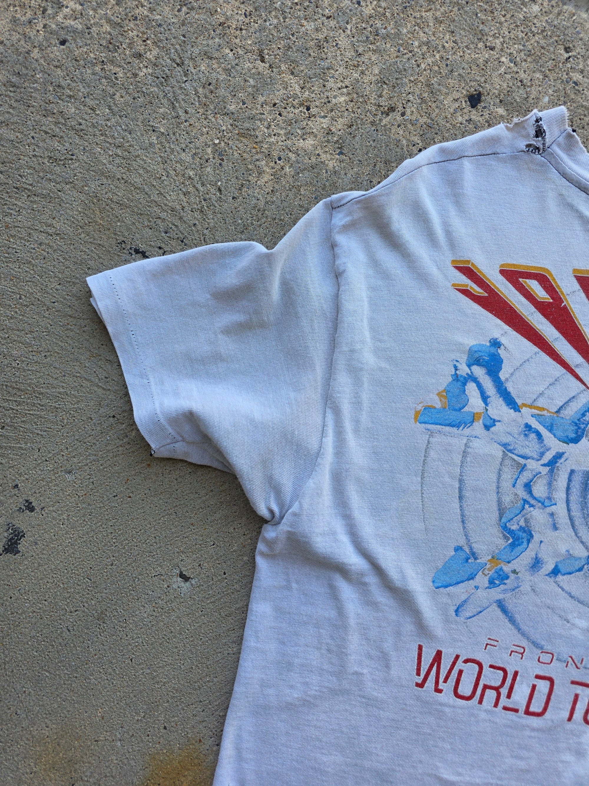 1983 Journey Frontiers World Tour Shirt Large