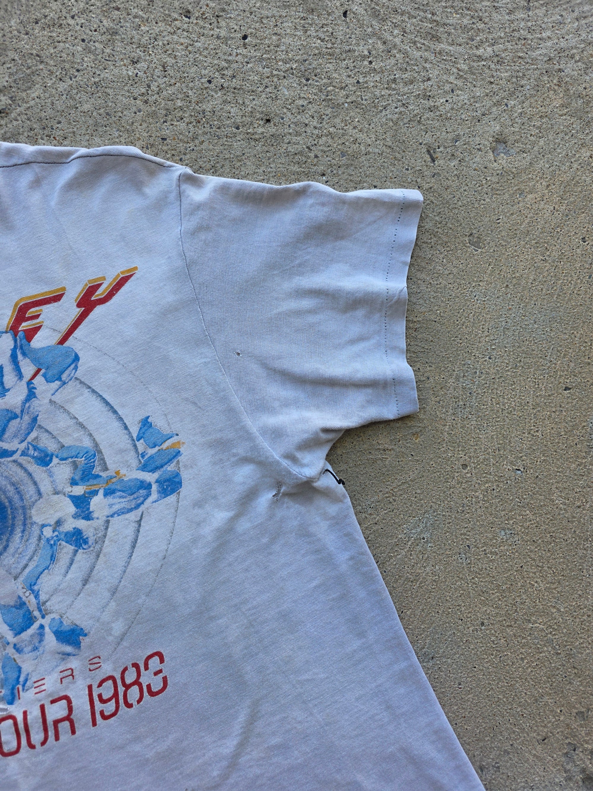 1983 Journey Frontiers World Tour Shirt Large