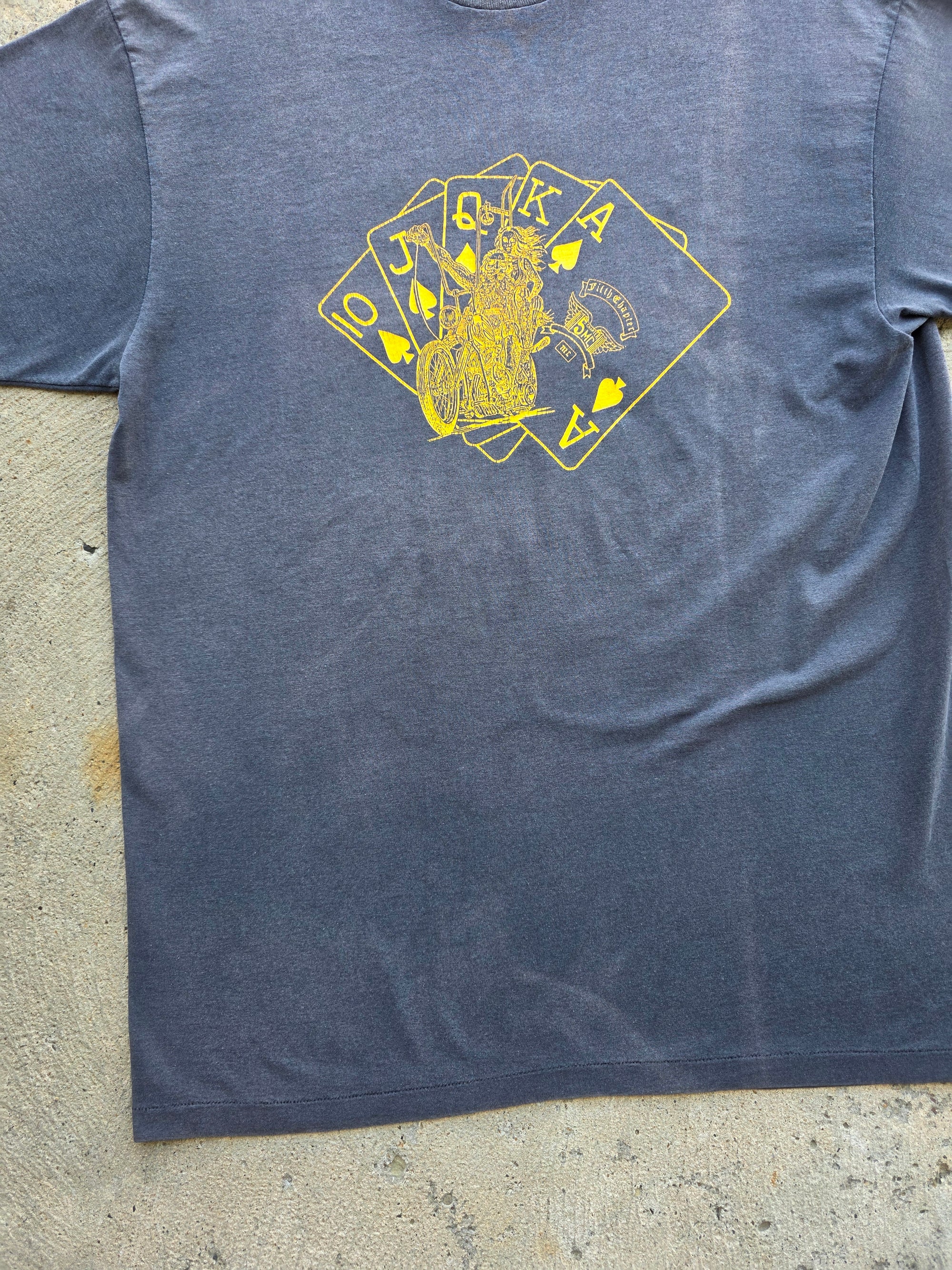 1980s Fifth Chapter MC Poker Run Ft Lauderdale Shirt XL