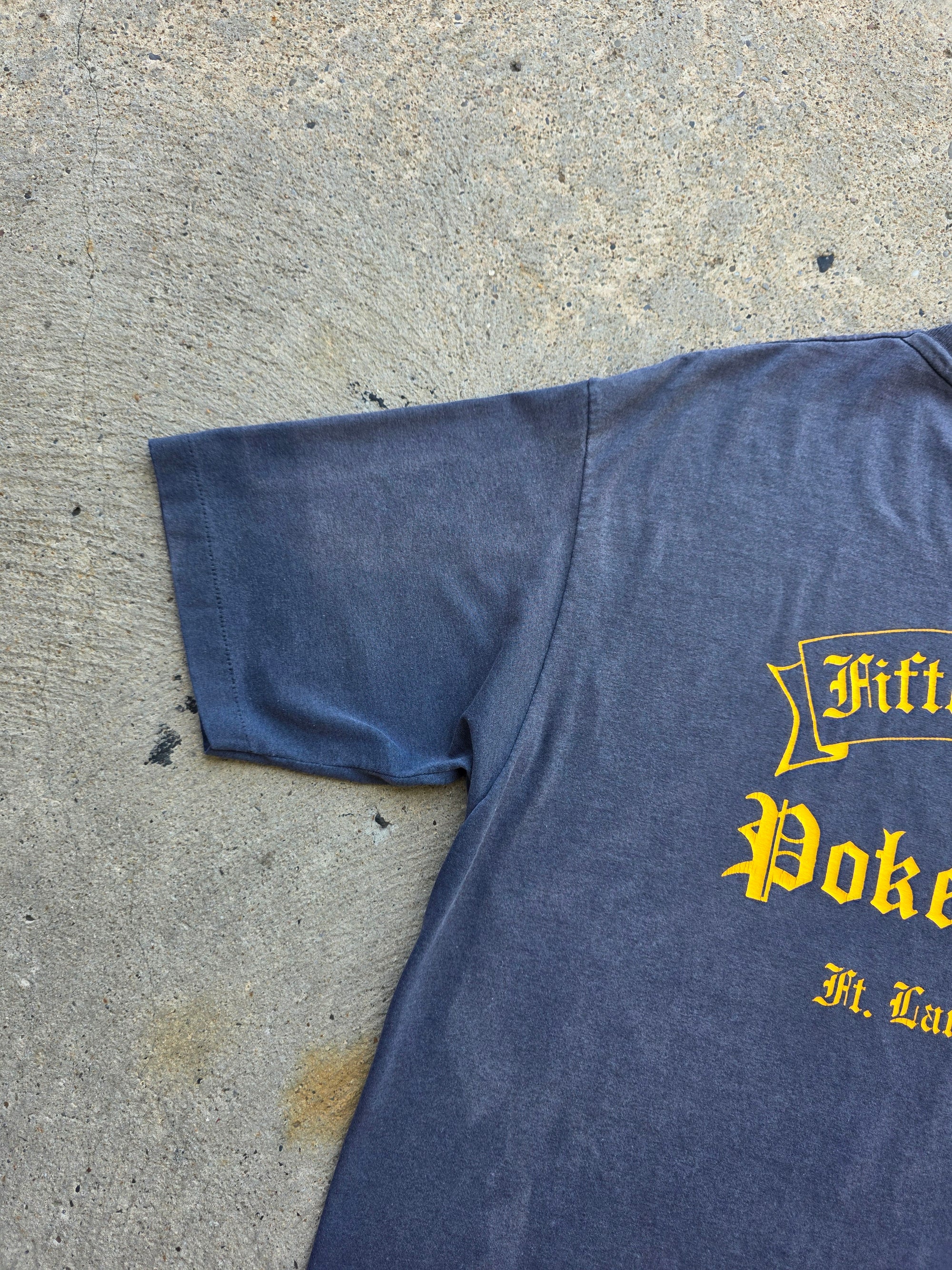 1980s Fifth Chapter MC Poker Run Ft Lauderdale Shirt XL