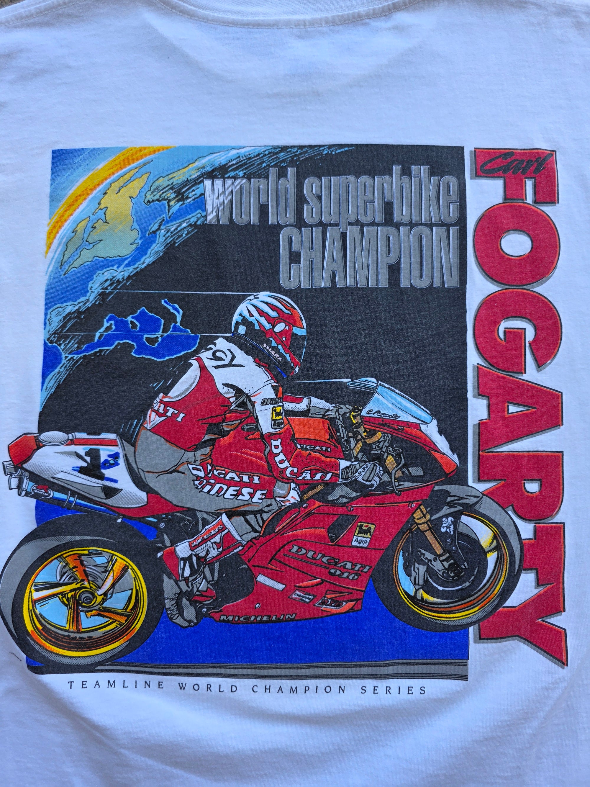 1990s Fogarty Superbike Ducati Shirt XL
