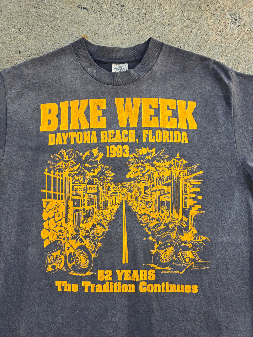 1993 Daytona Beach Bike Week Shirt XL