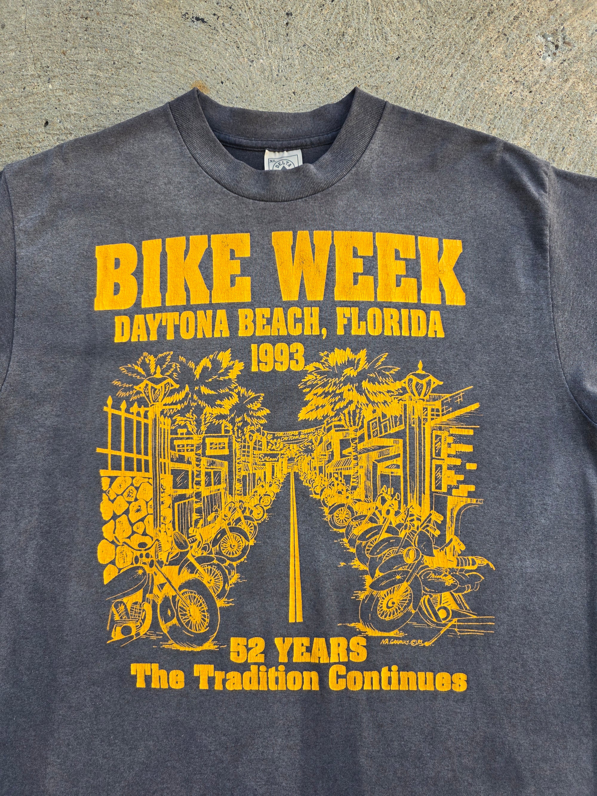 1993 Daytona Beach Bike Week Shirt XL