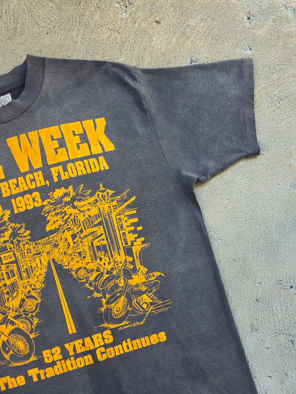1993 Daytona Beach Bike Week Shirt XL