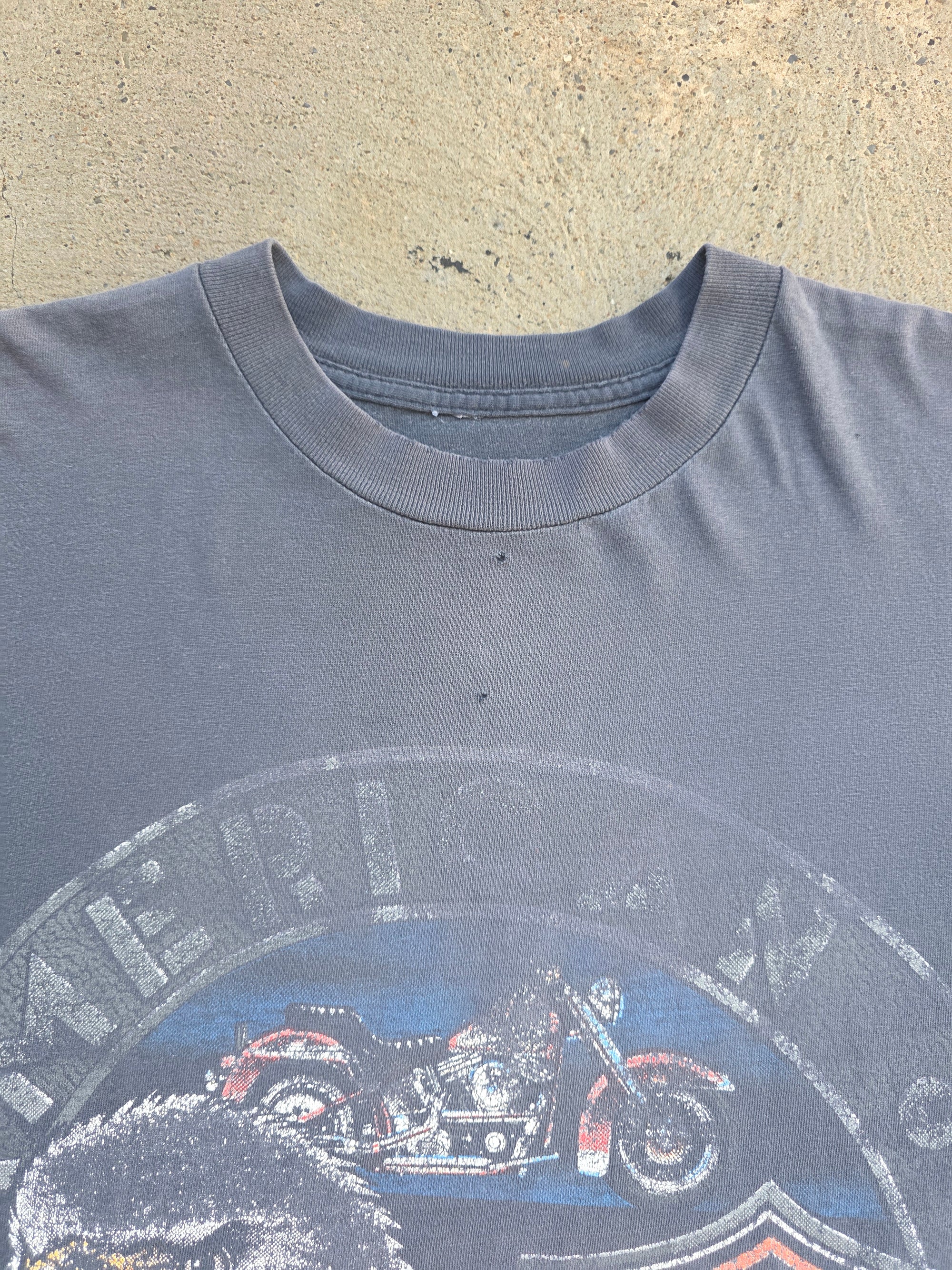 1980s Harley Davidson "American Iron" Shirt XL