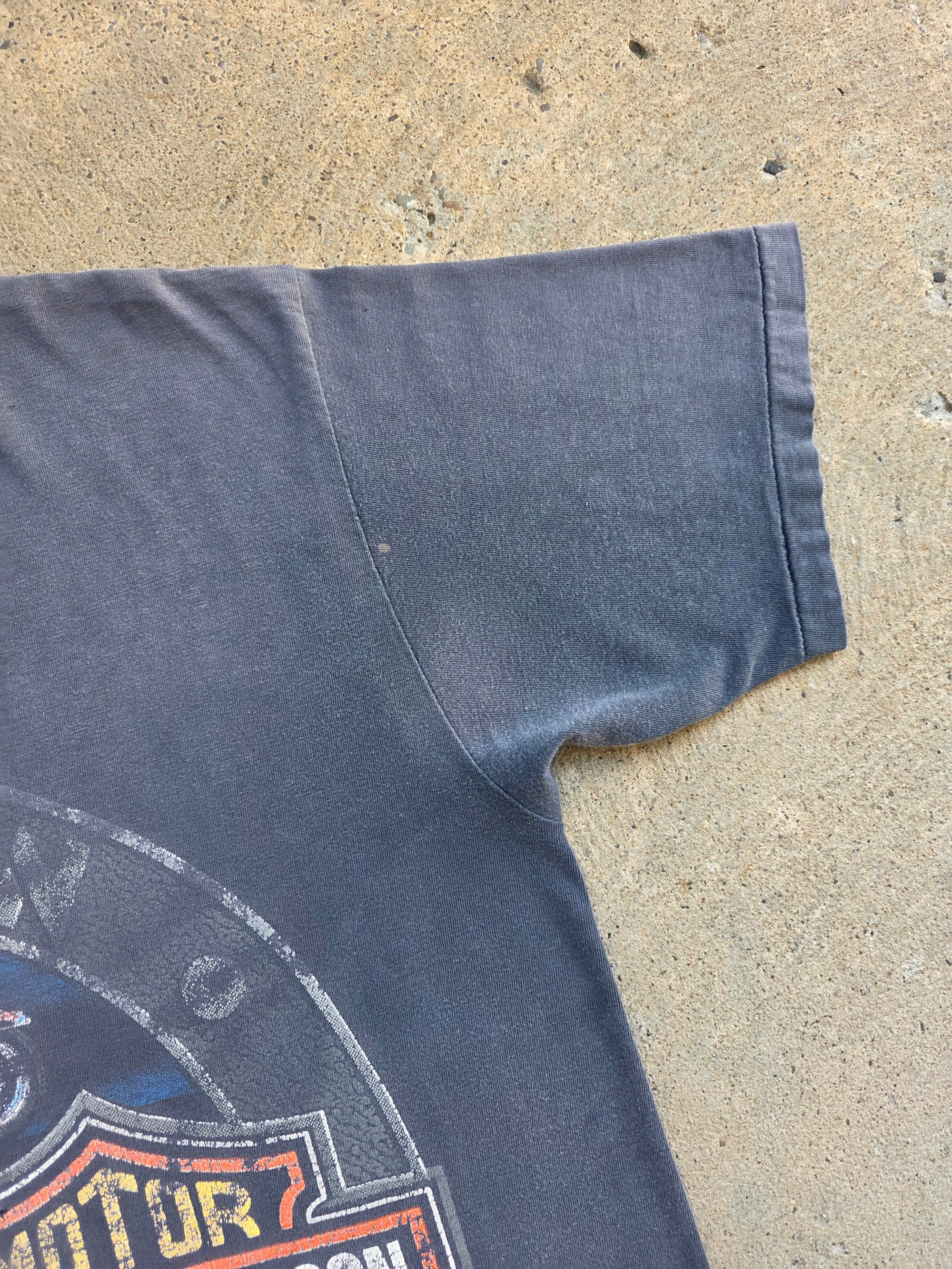 1980s Harley Davidson "American Iron" Shirt XL