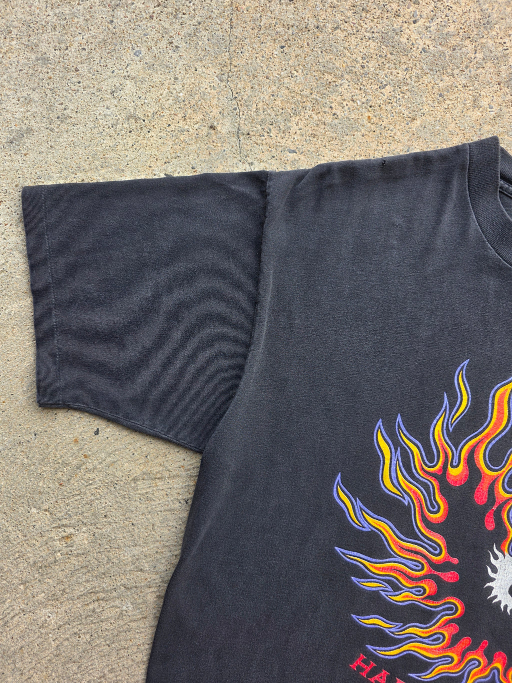 1994 Harley Flames McMahons Beaver Falls Pa Shirt Large