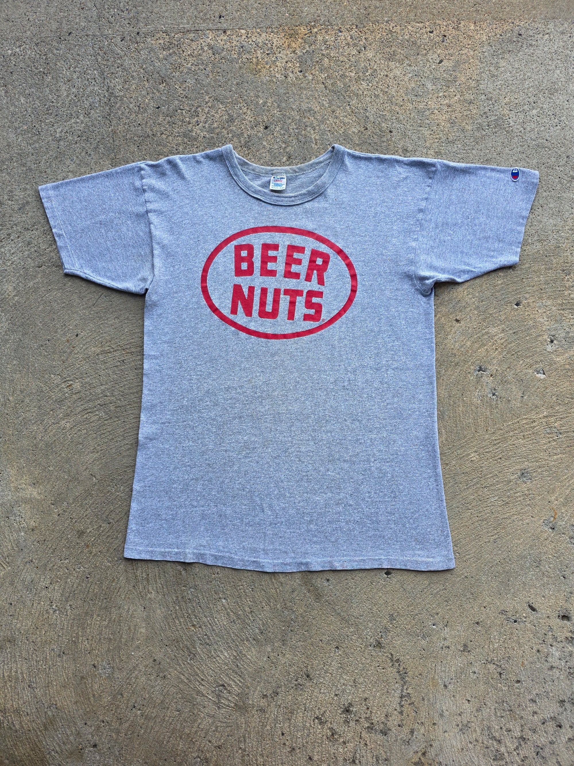 1980s Champion "Beer Nuts" Shirt Large