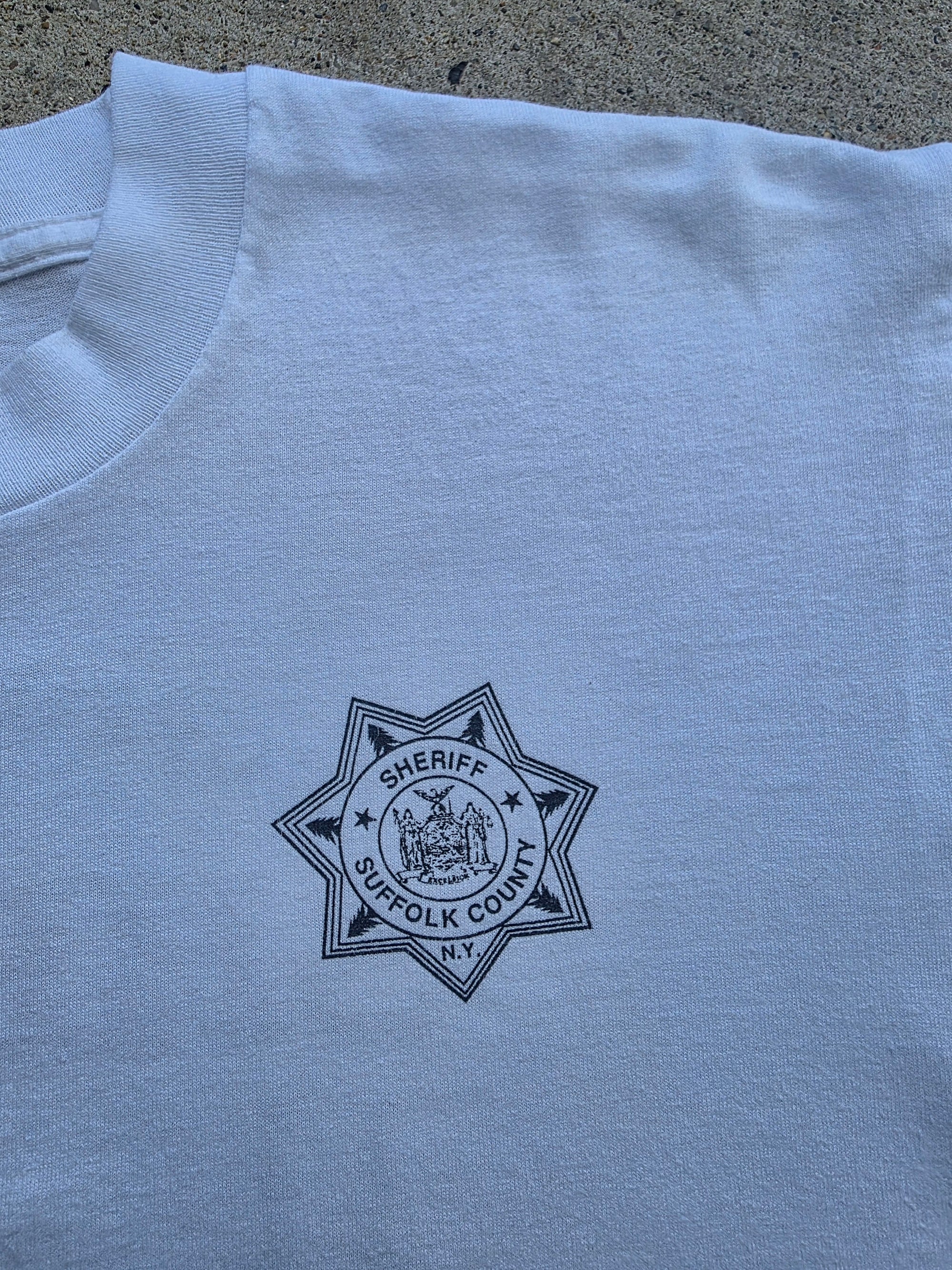 1990s Suffock County Sheriff Shirt Large