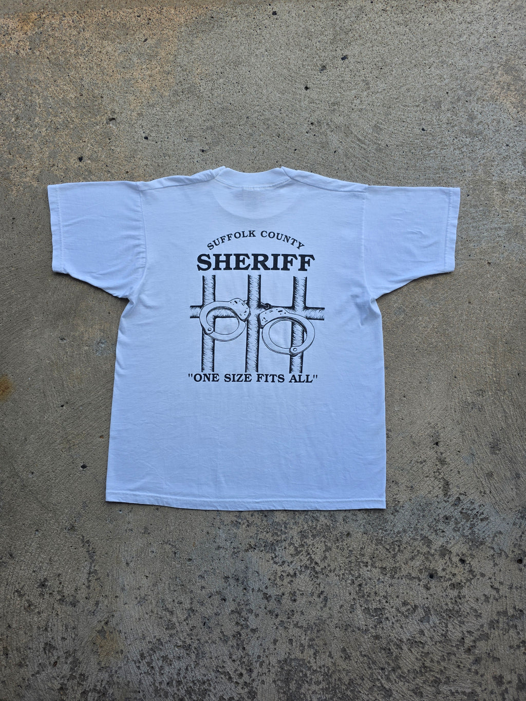 1990s Suffock County Sheriff Shirt Large