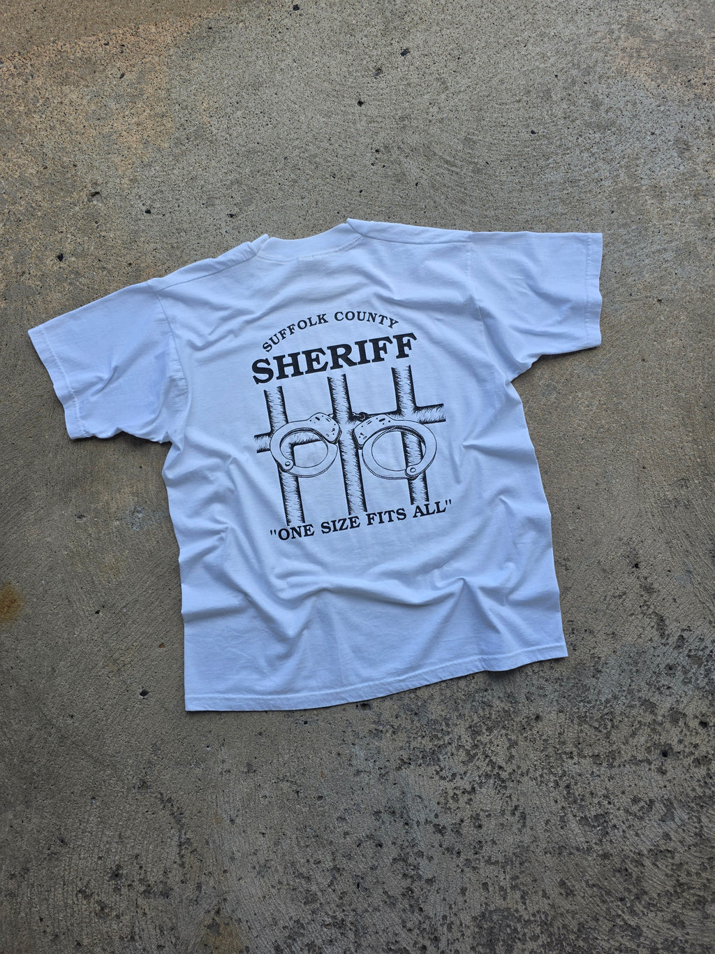 1990s Suffock County Sheriff Shirt Large