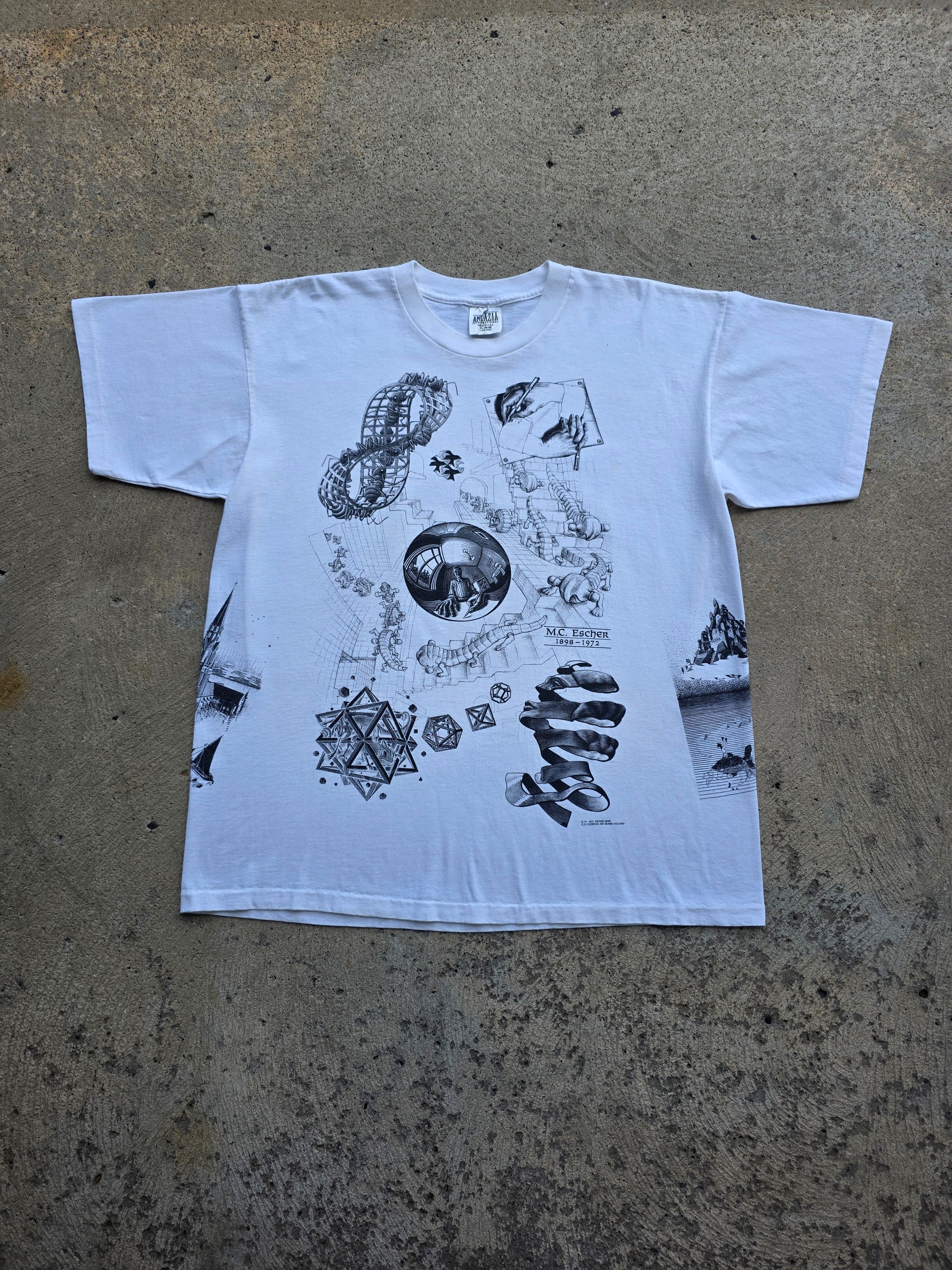 1991 MC Escher Andazia Shirt XL