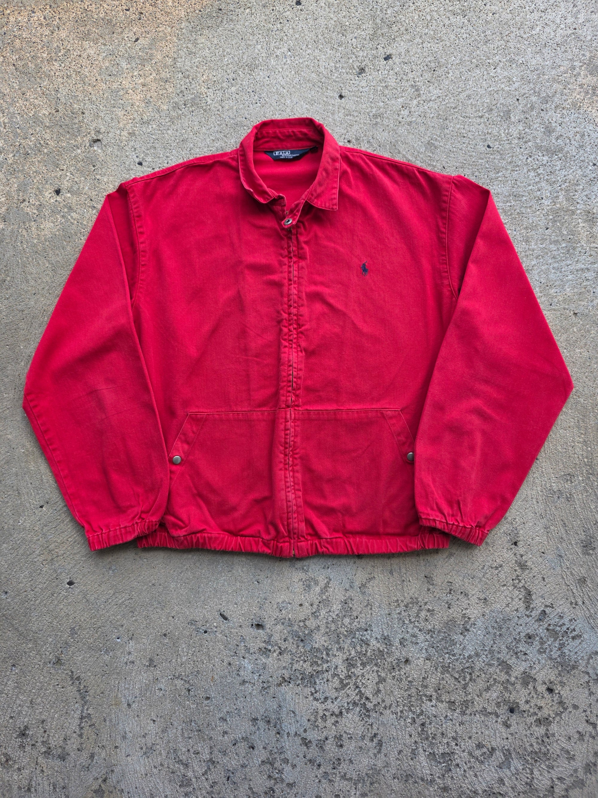 1980s Polo Harrington Jacket Medium