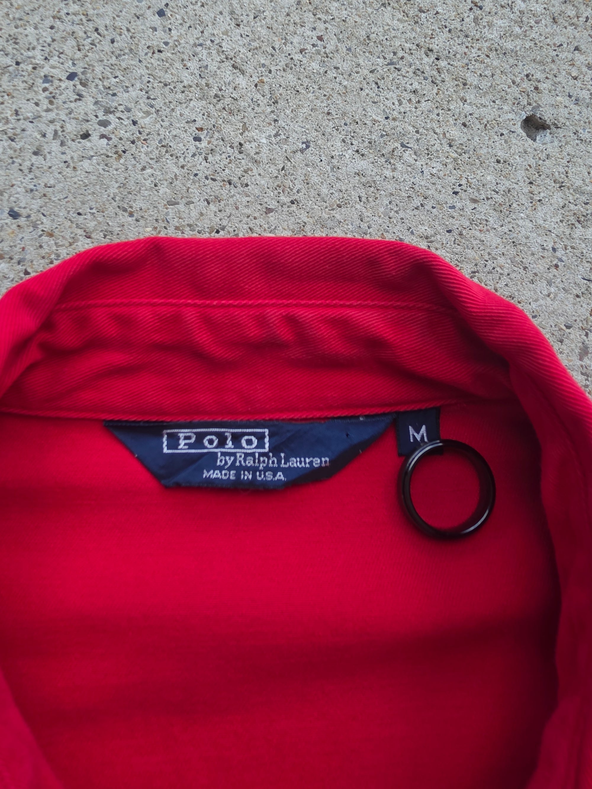 1980s Polo Harrington Jacket Medium