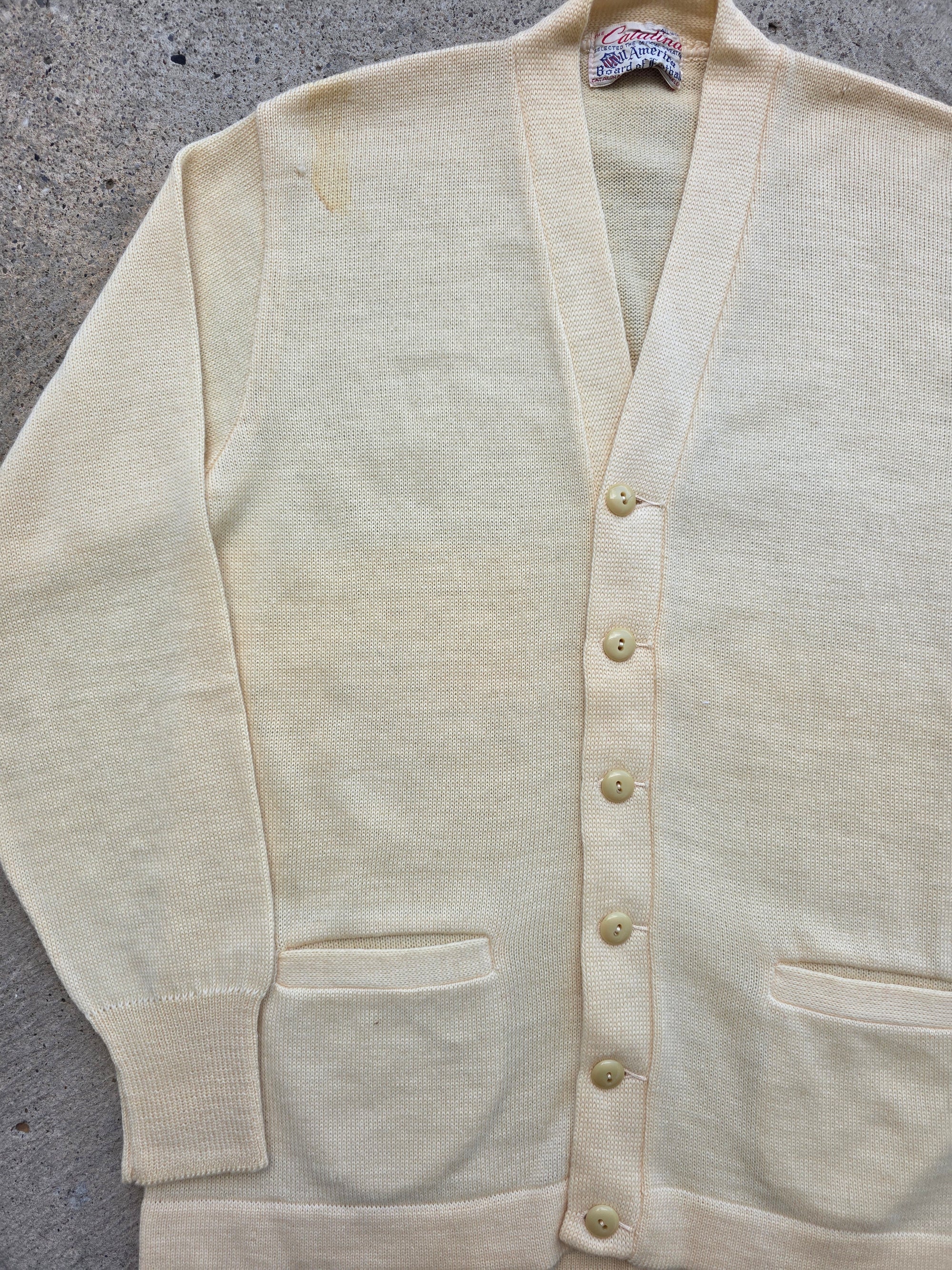 1950s Catalina Cardigan Sweater Large