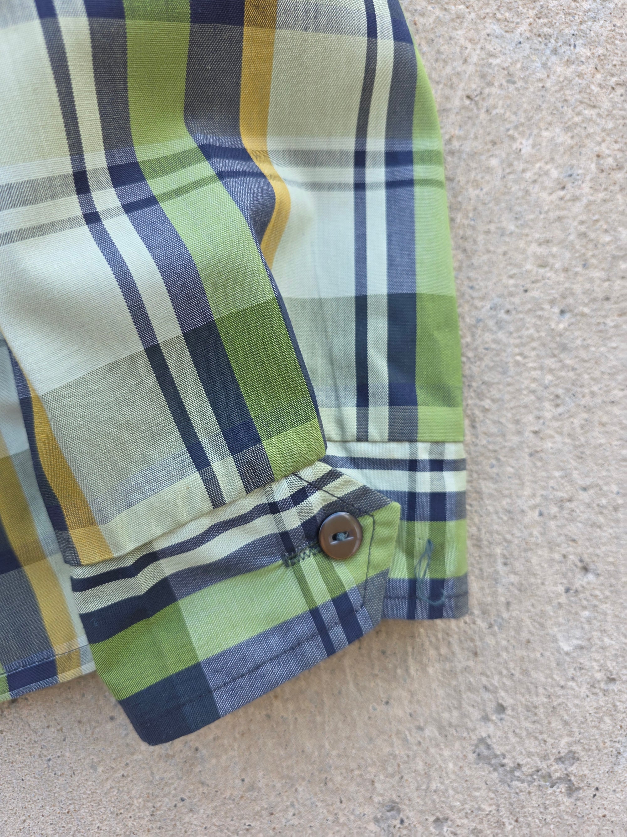 1960s Plaid Reversible Jacket