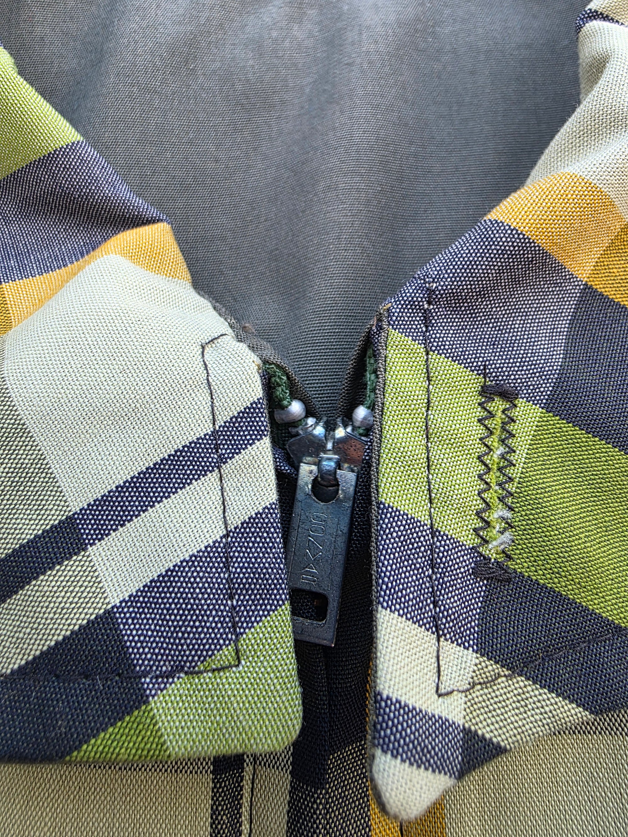 1960s Plaid Reversible Jacket