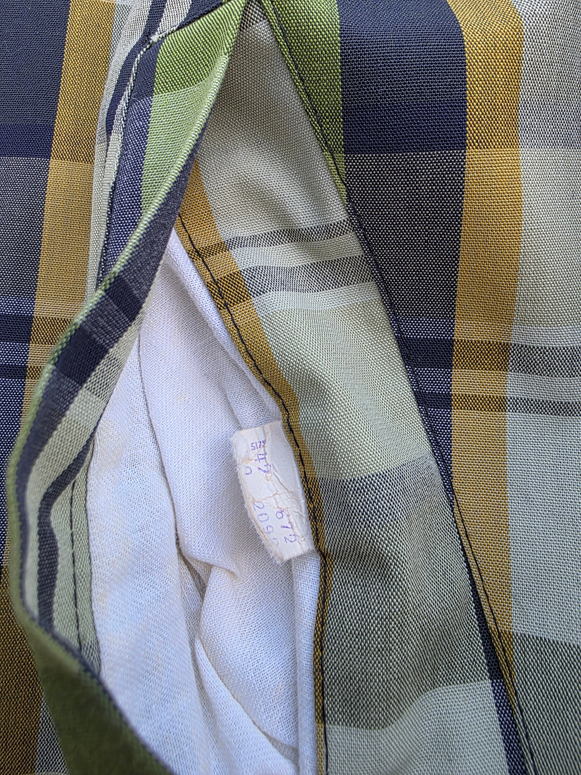 1960s Plaid Reversible Jacket